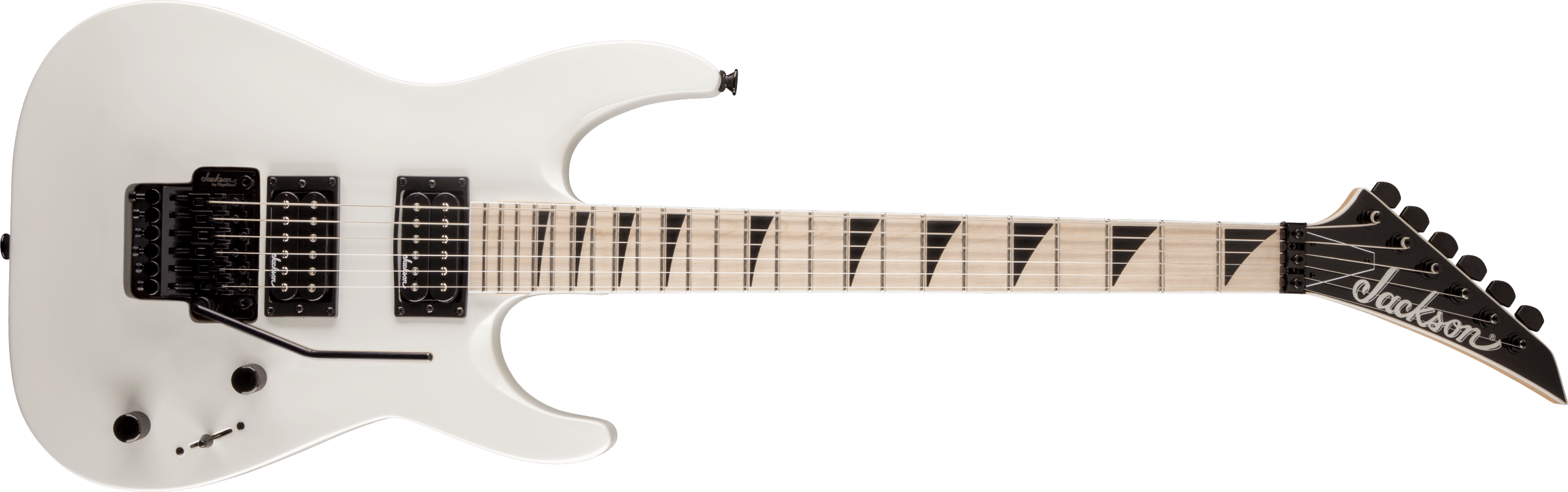 Jackson  JS Series Dinky Arch Top JS32 DKAM, Maple Fingerboard, Snow White - Metronome Music Inc.