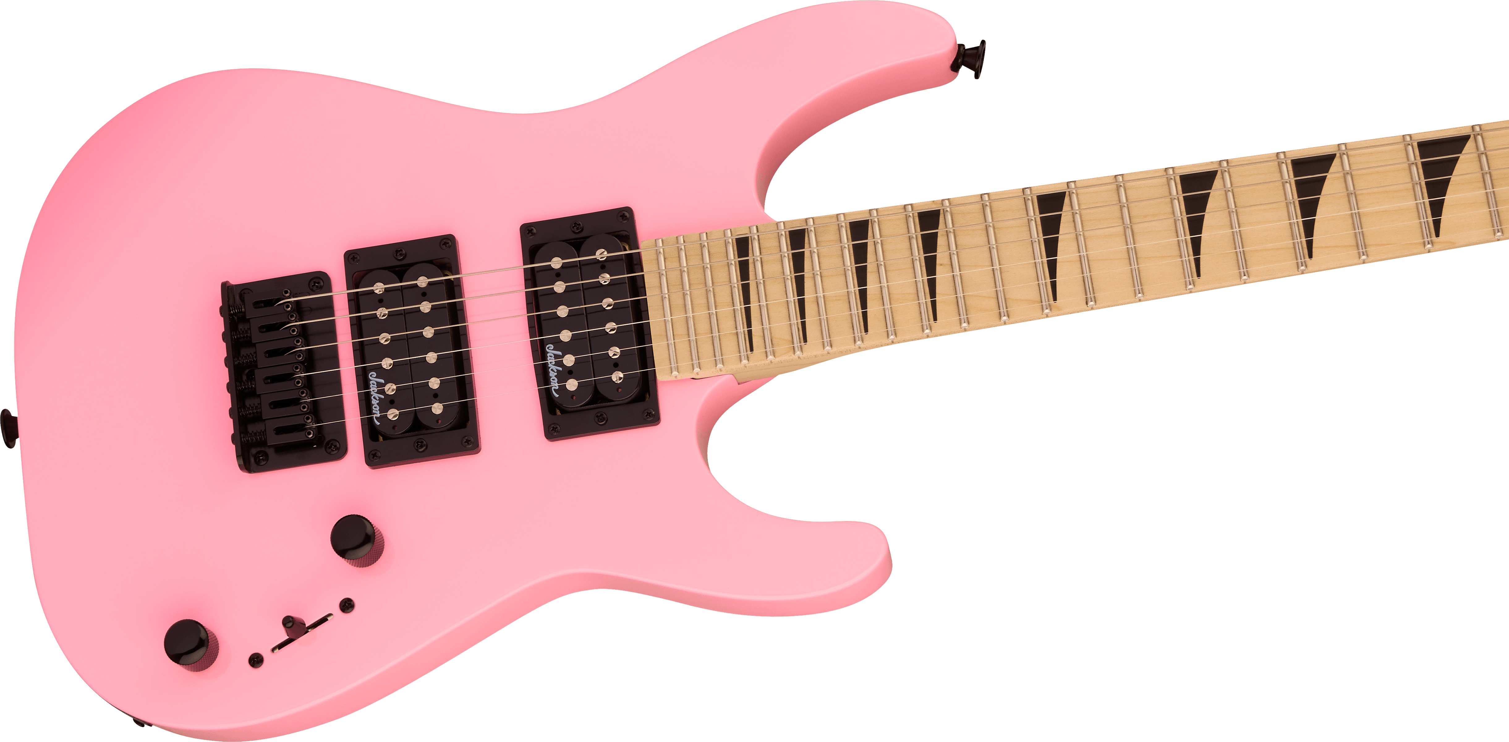 Jackson JS Series Dinky Minion JS1XM, Maple Fingerboard, Bubble Gum Pink