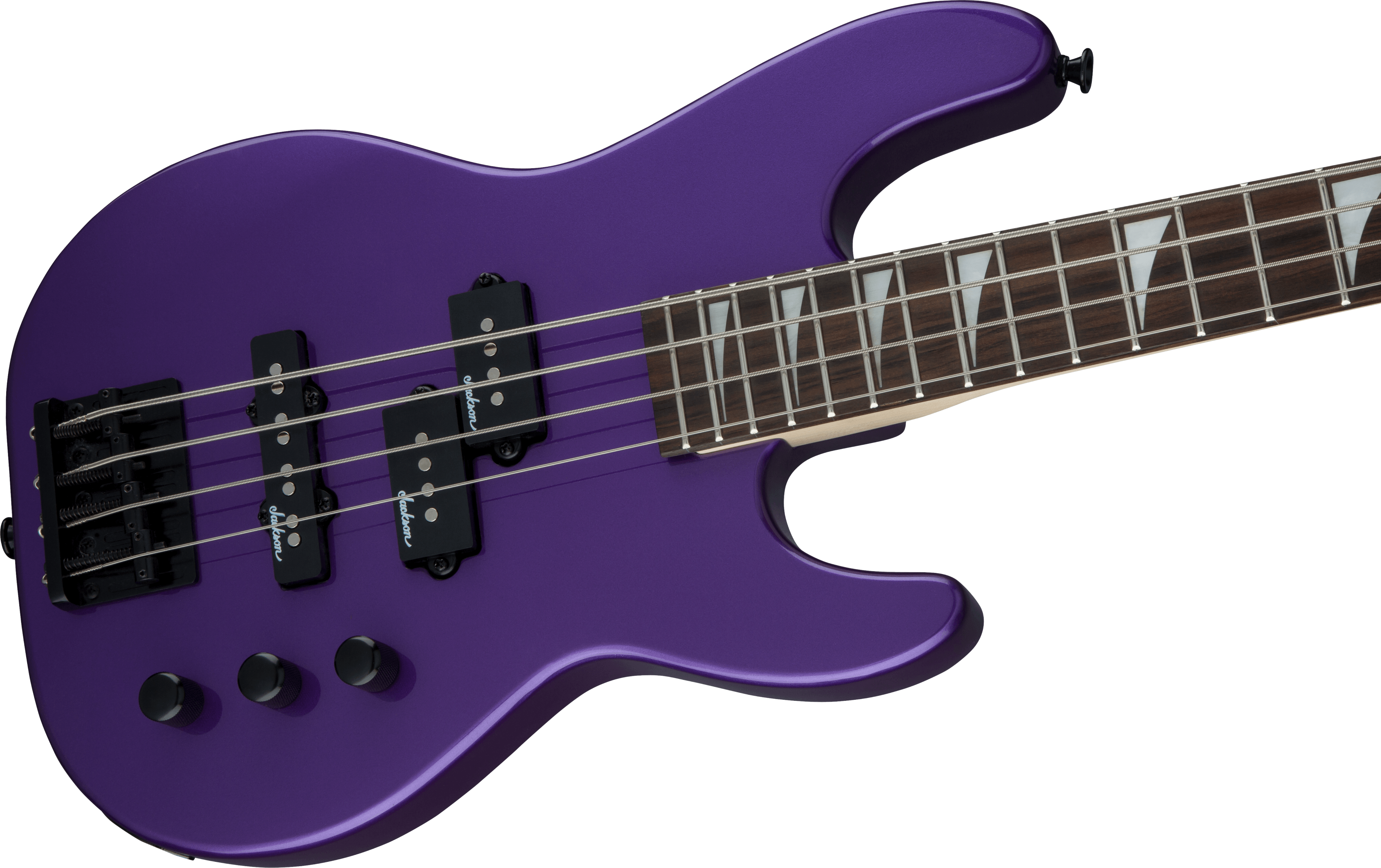 Jackson JS Series Concert Bass Minion JS1X,  Pavo Purple