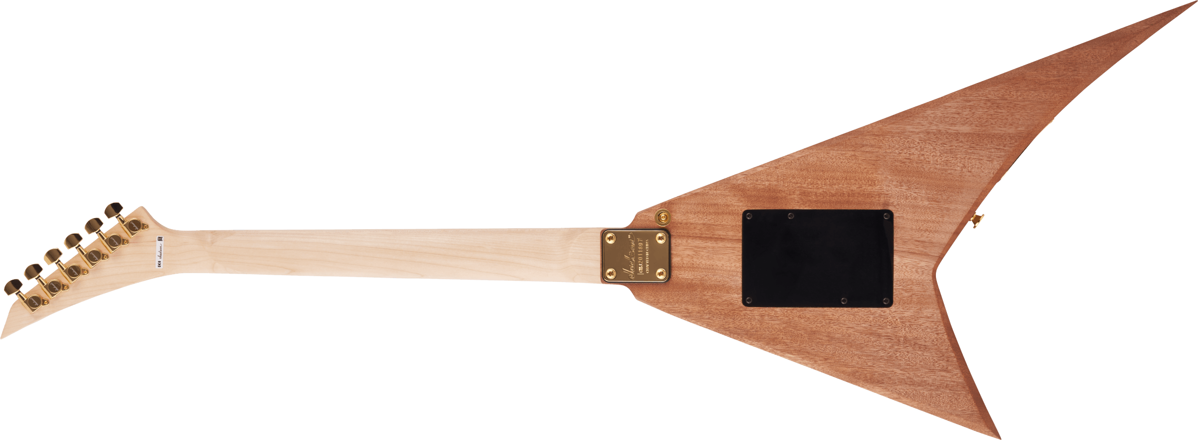 Jackson JS Series Rhoads MAH JS32, Amaranth Fingerboard, Natural - Metronome Music Inc.