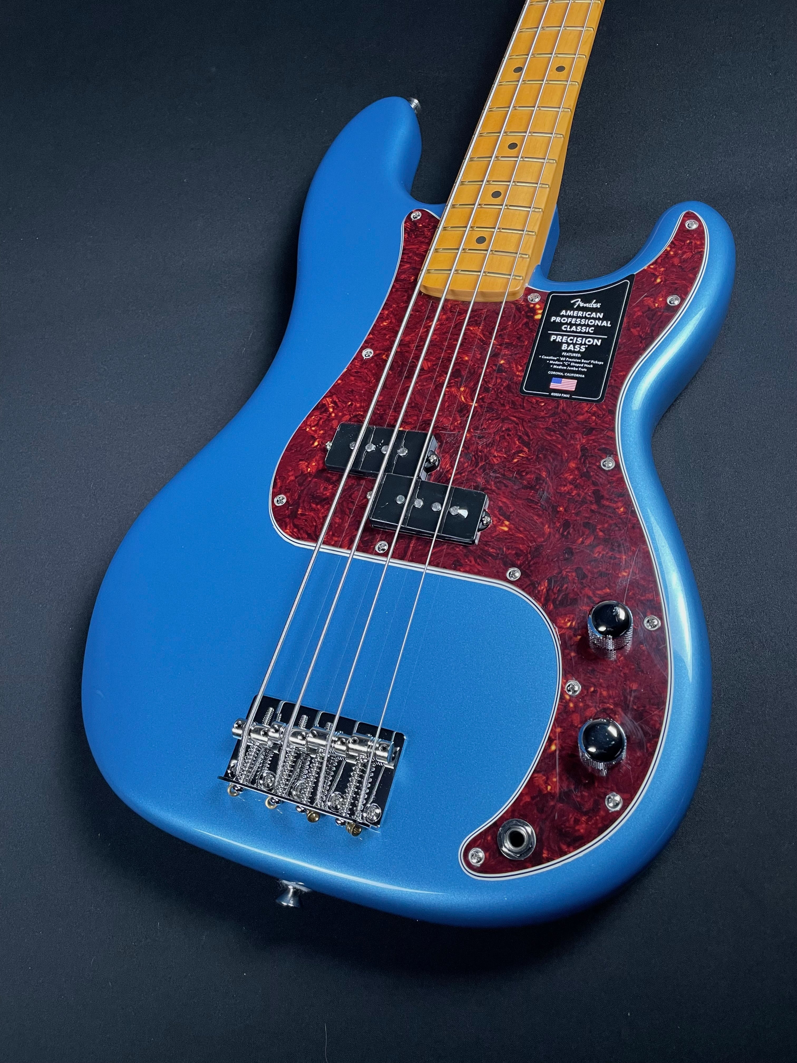 Fender American Professional Classic Precision Bass - Faded Lake Placid Blue
