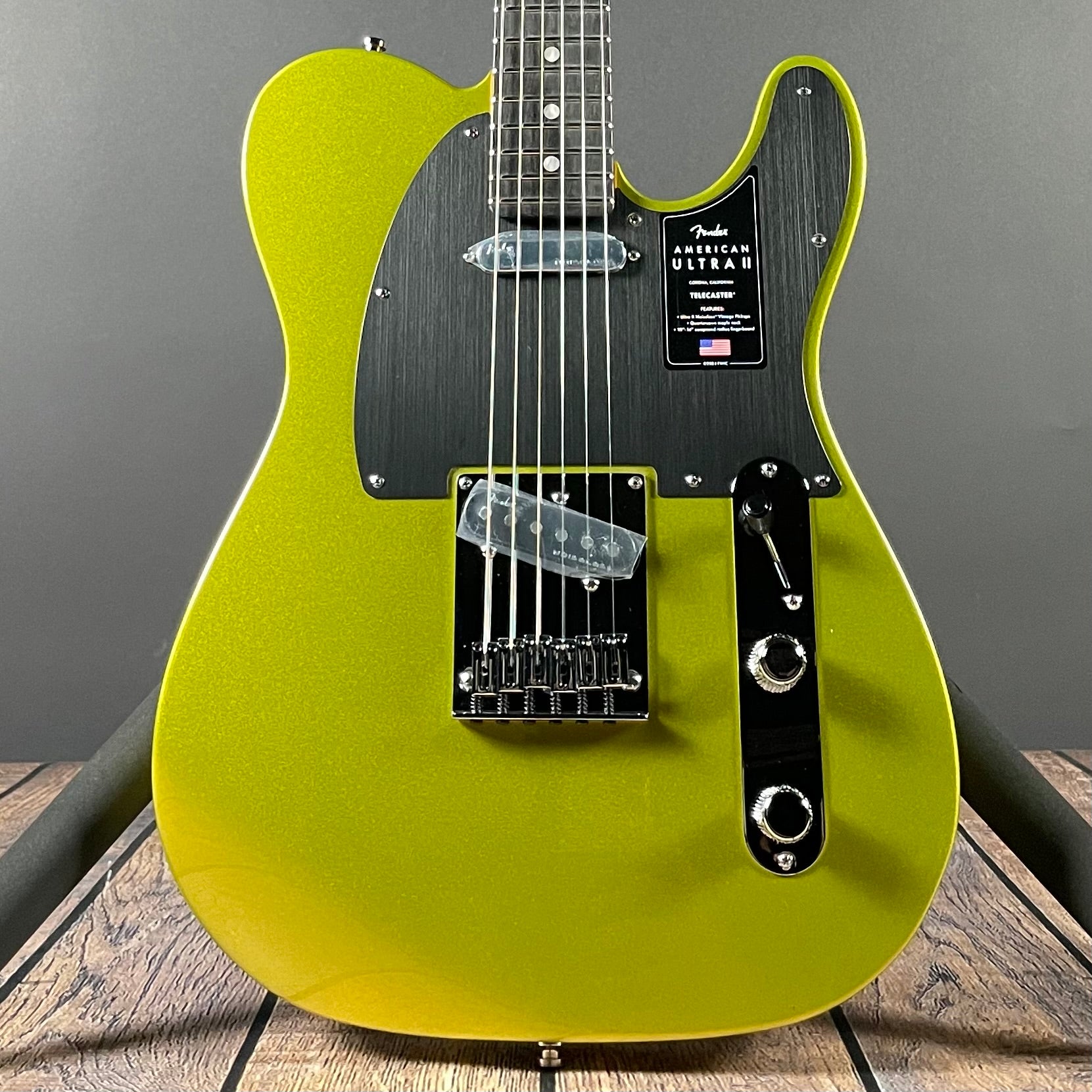Fender American Ultra II Telecaster, Ebony - Solar Flare - Metronome Music Inc.