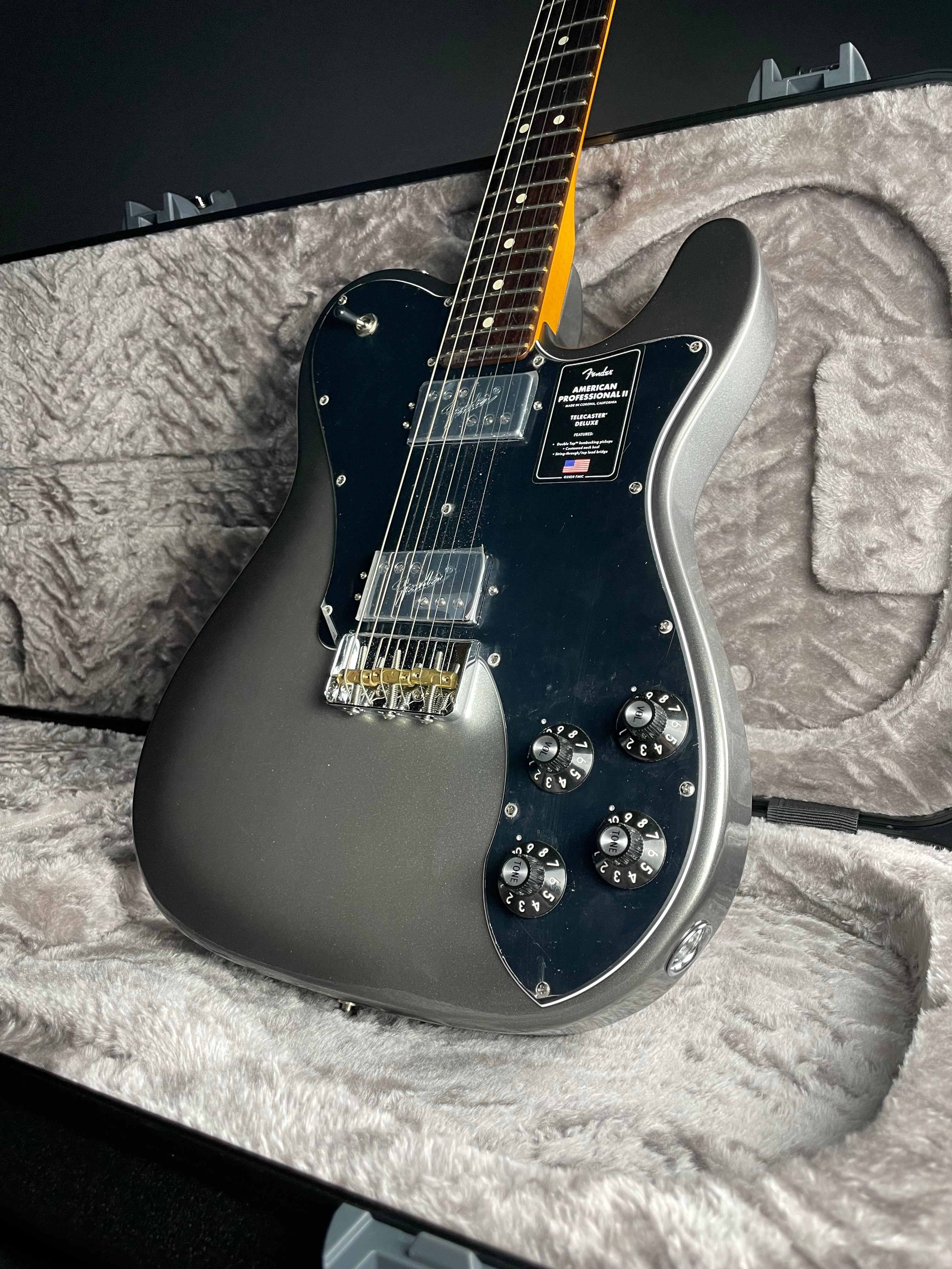 Fender American Professional II Telecaster Deluxe w/OHSC - Mercury