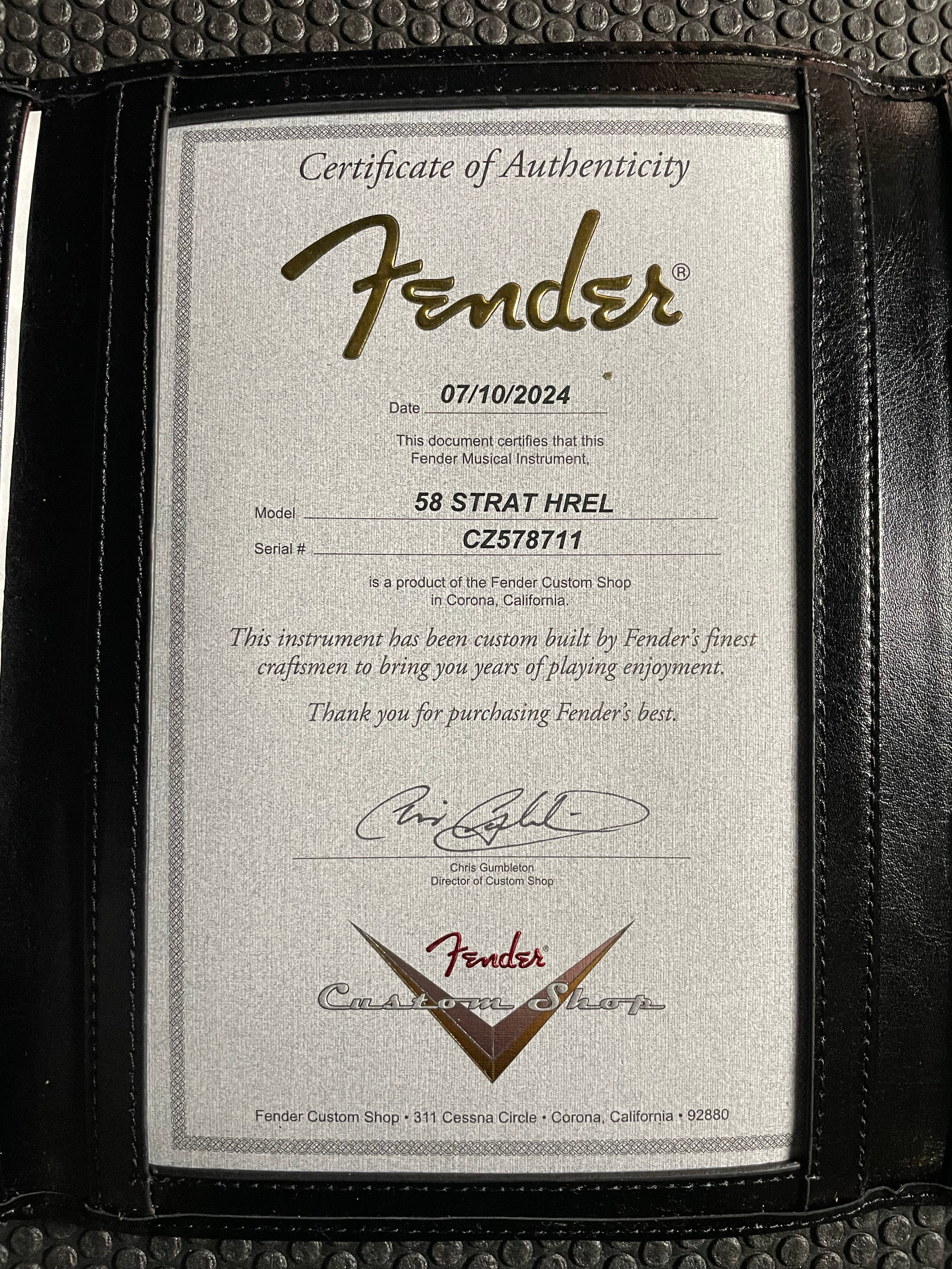 Fender Custom Shop 1958 Stratocaster, Heavy Relic-Faded Aged Candy Apple Red - Metronome Music Inc.