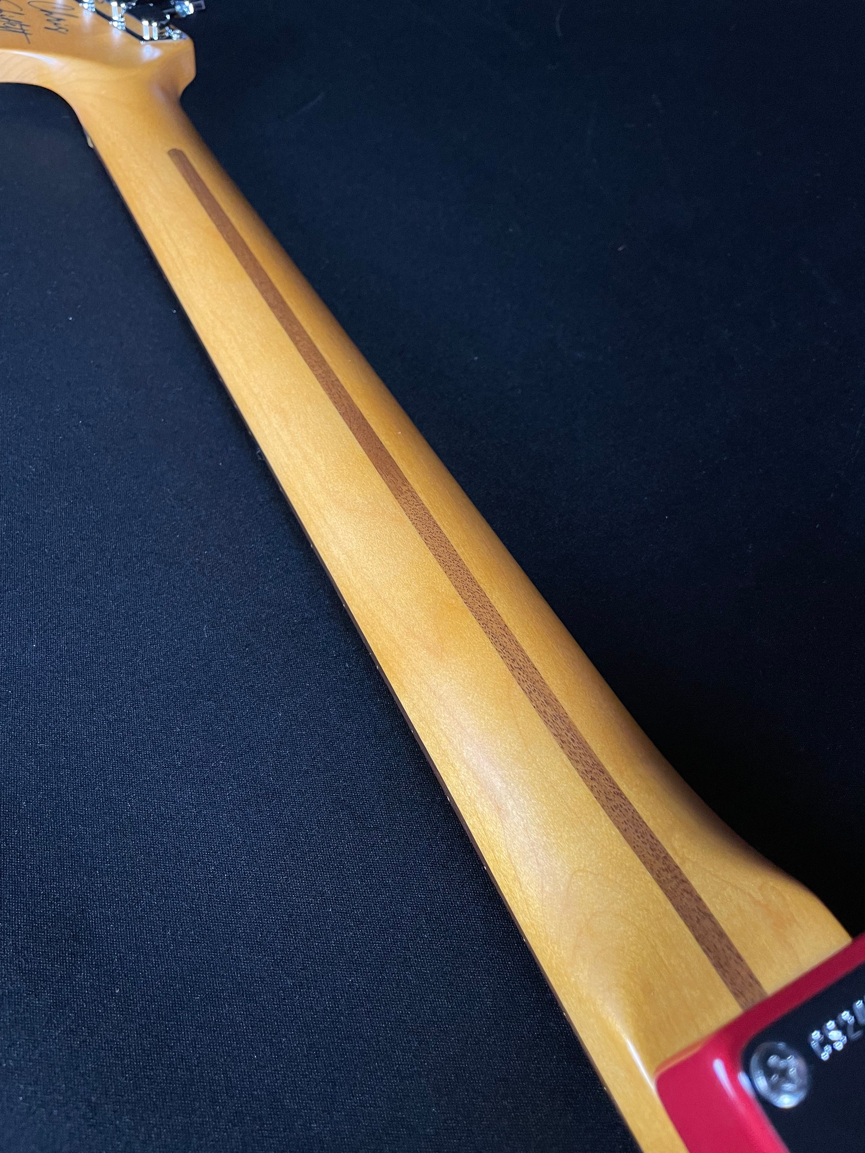 Fender Chris Shiflett Cleaver Telecaster Deluxe - Dakota Red - Metronome Music Inc.