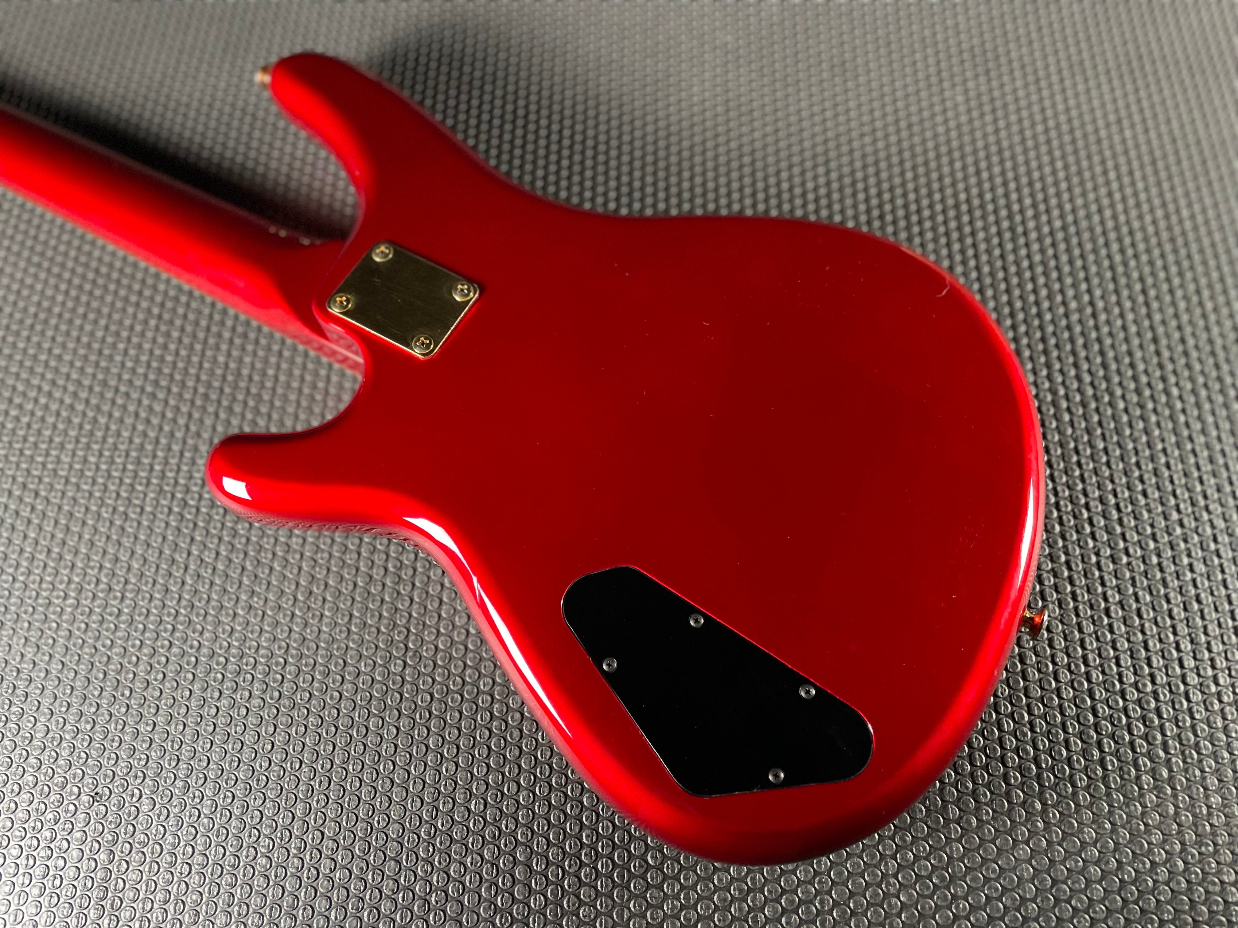 Yamaha Motion Bass MB-II w/OHSC, Taiwan - Red (1986) - Metronome Music Inc.