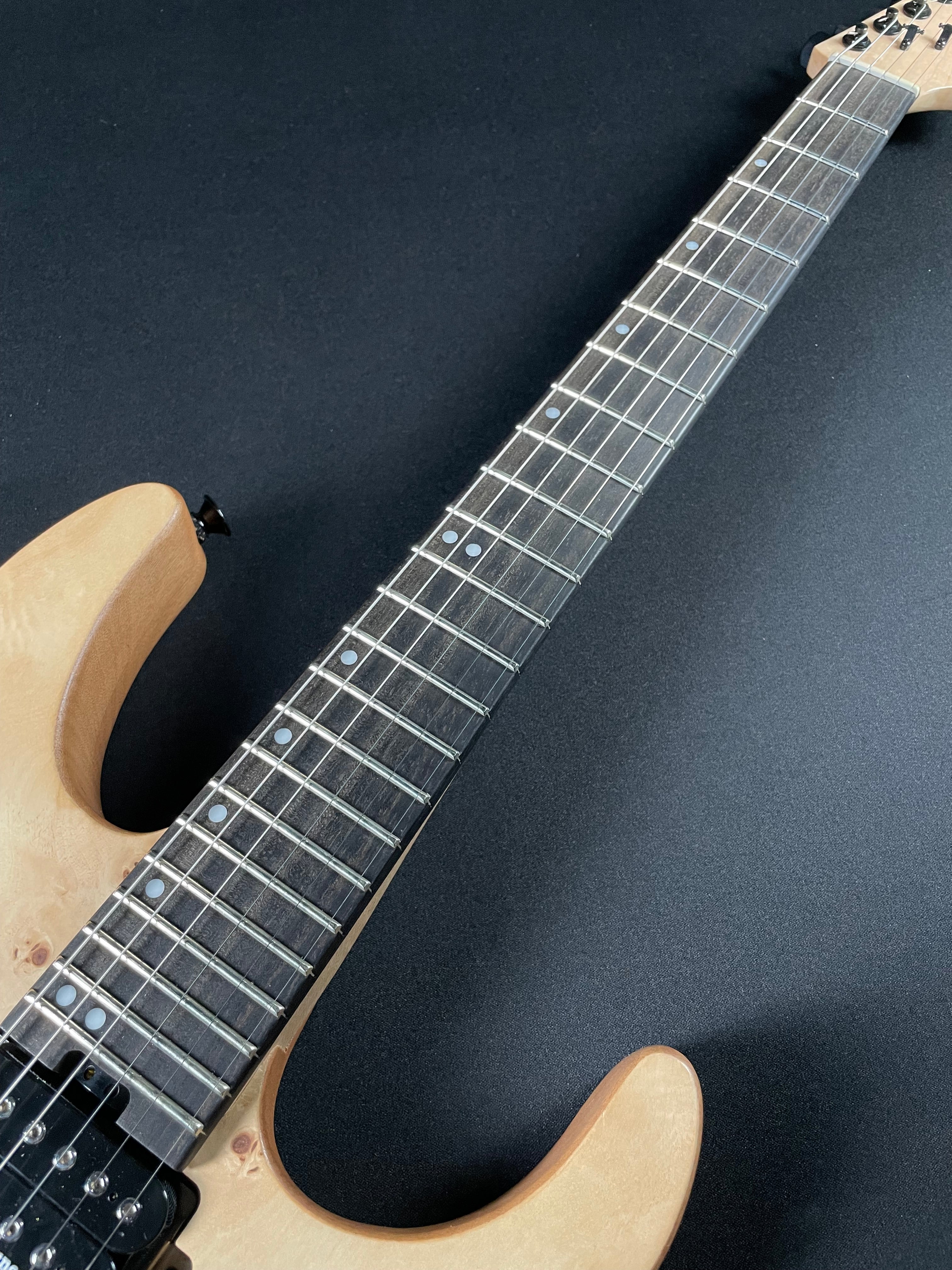 Charvel Pro-Mod DK24 HH HT E Poplar Burl - Desert Sand (2022)