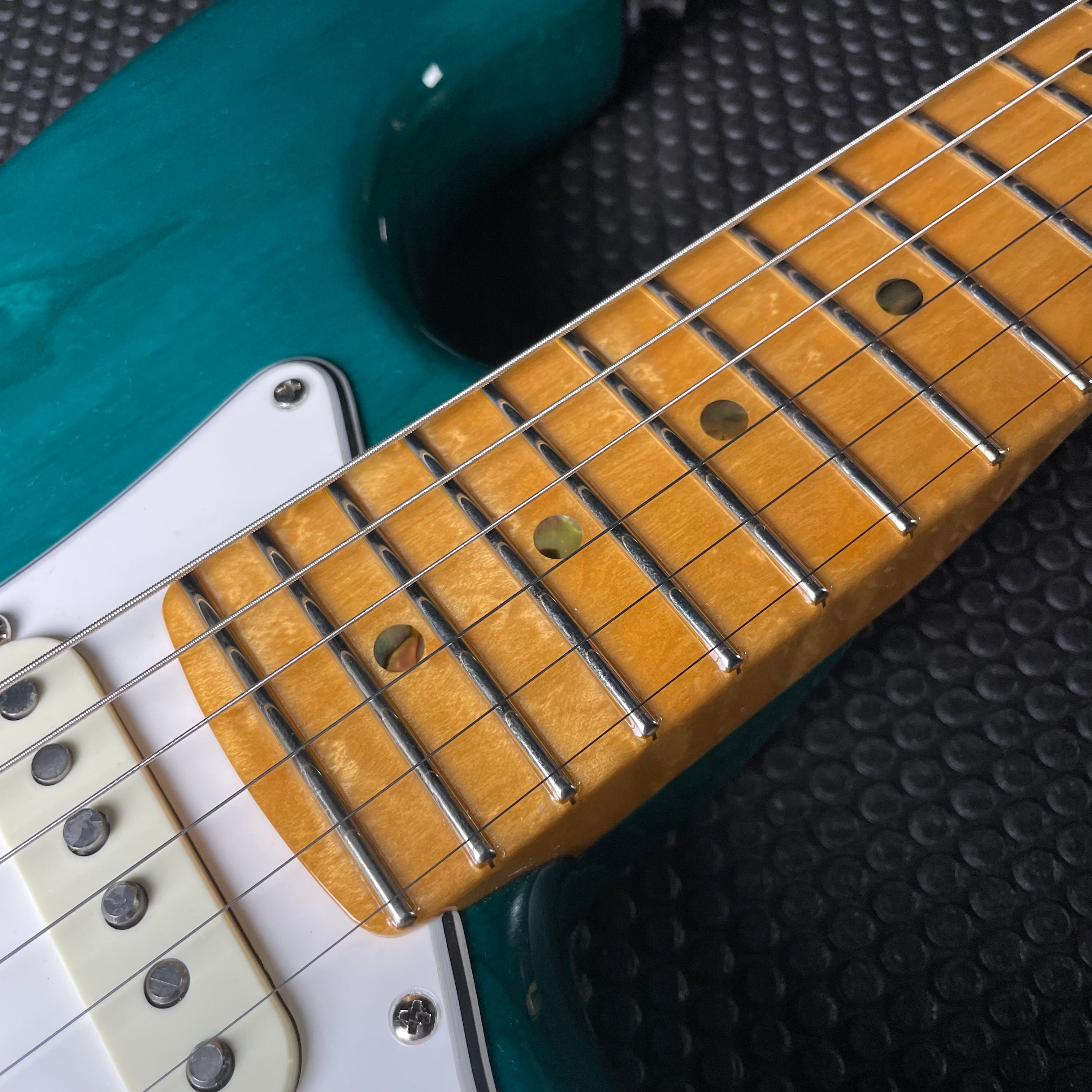Fender Custom Shop American Custom Stratocaster, NOS - Teal Green Transparent - Metronome Music Inc.