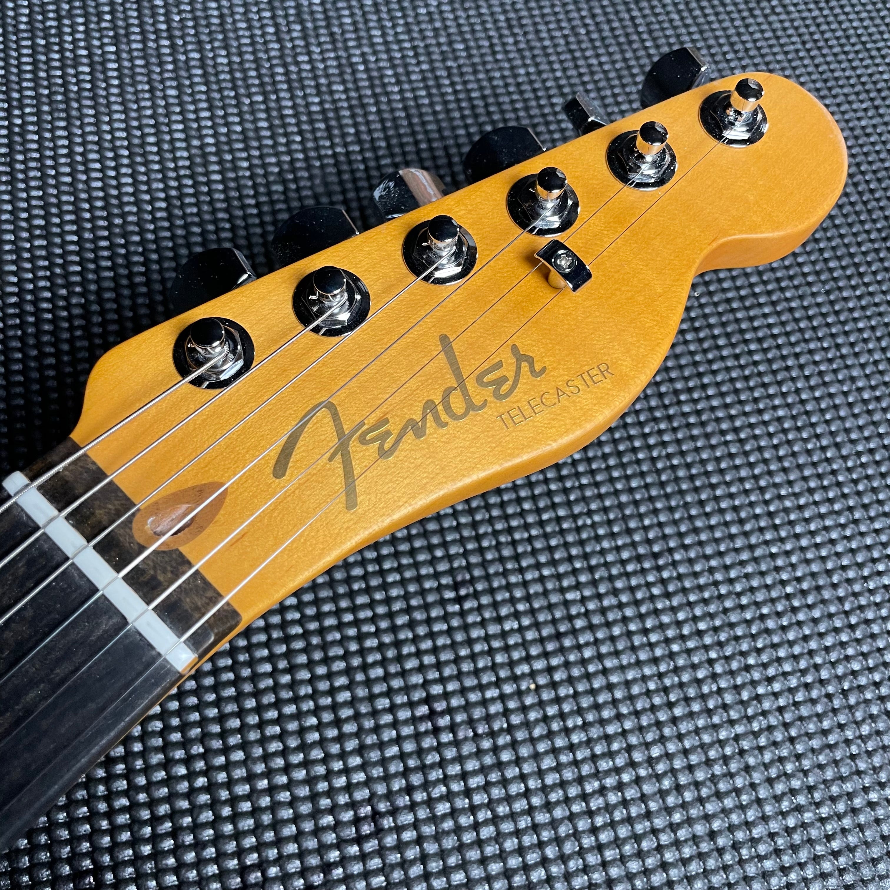 Fender American Ultra II Telecaster, Ebony - Solar Flare - Metronome Music Inc.
