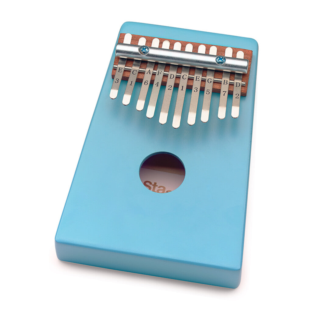 Stagg 10 Keys Kid Kalimba- Blue - Metronome Music Inc.