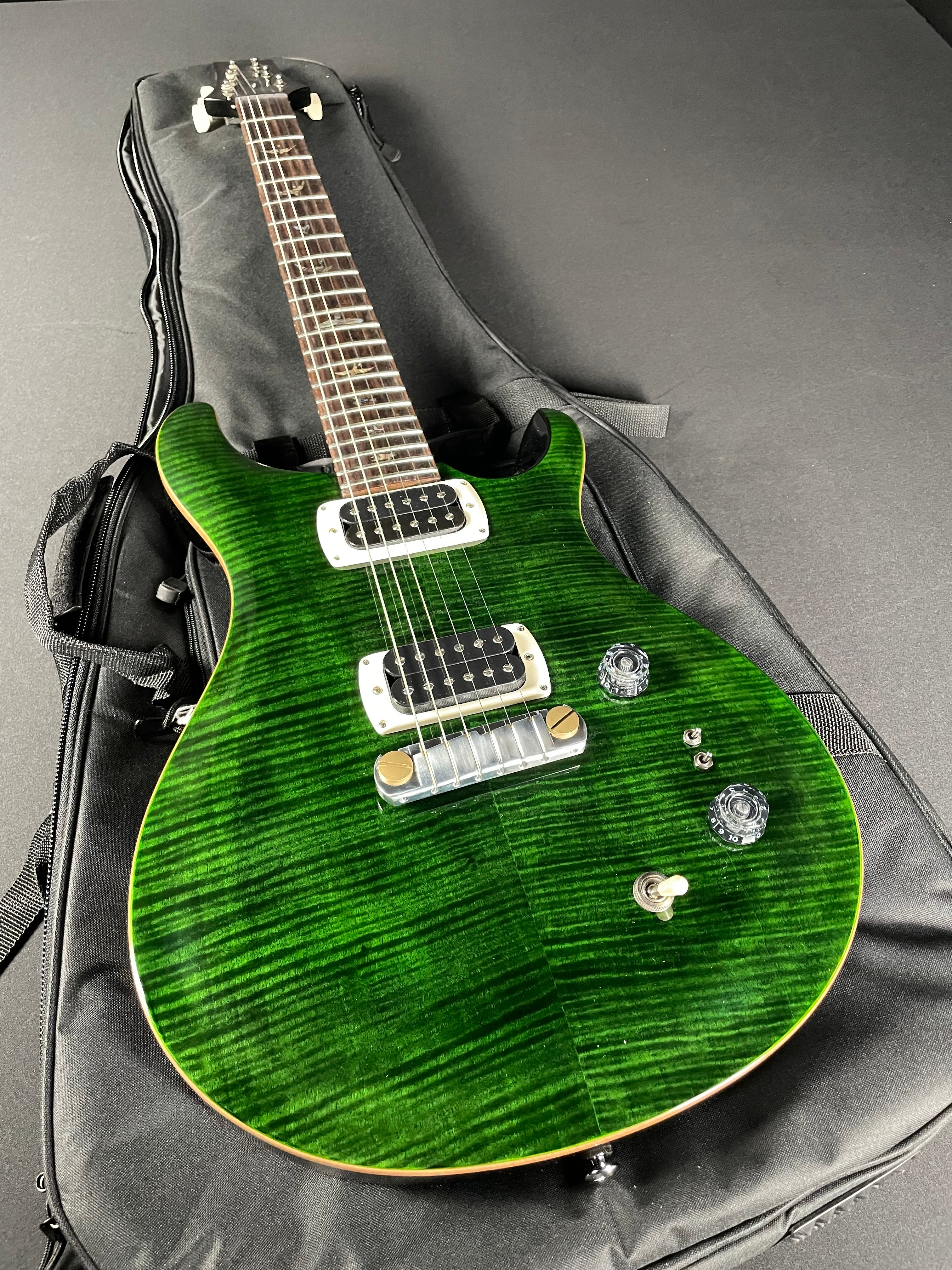 PRS SE Paul's Guitar w/Gig Bag - Teal Black (NEW!)