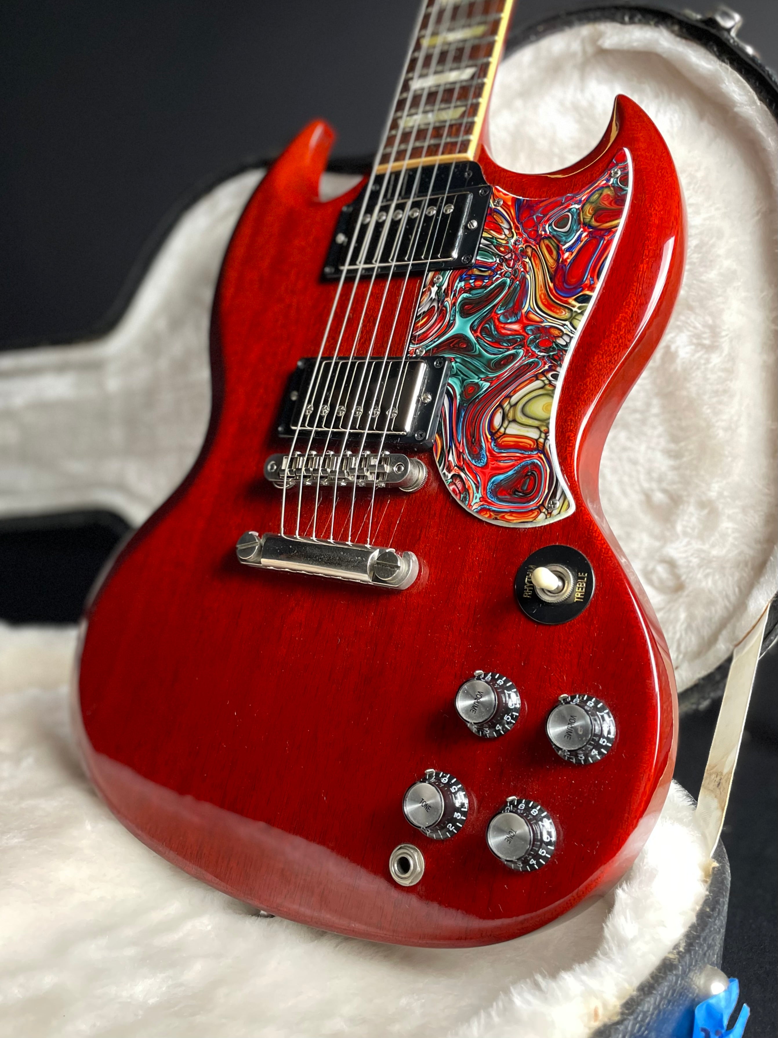 Gibson '61 SG Reissue w/OHSC - Heritage Cherry (2008) - Metronome Music Inc.