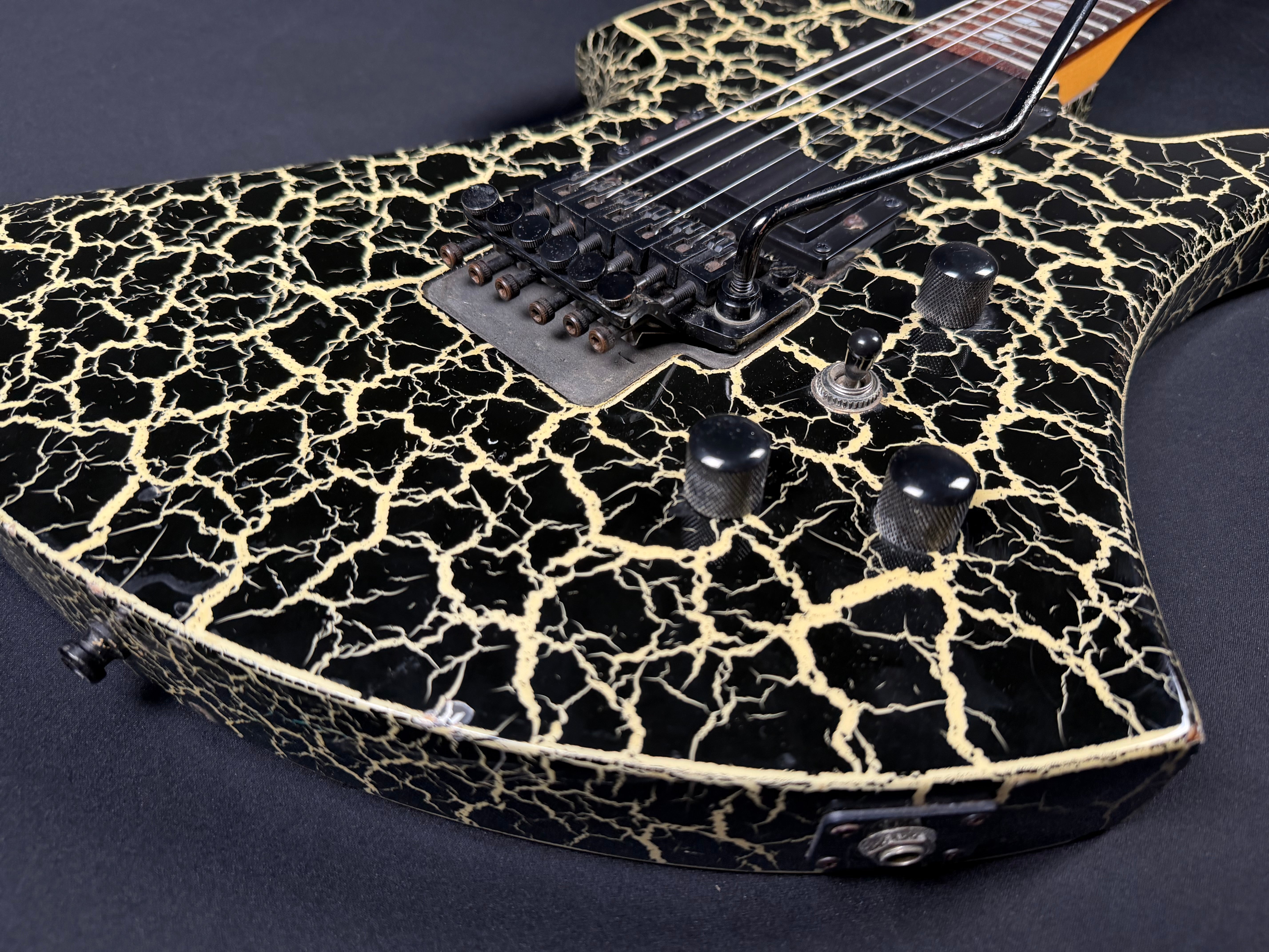 B.C. Rich NJ Series Mockingbird Crackle (1988-1991)