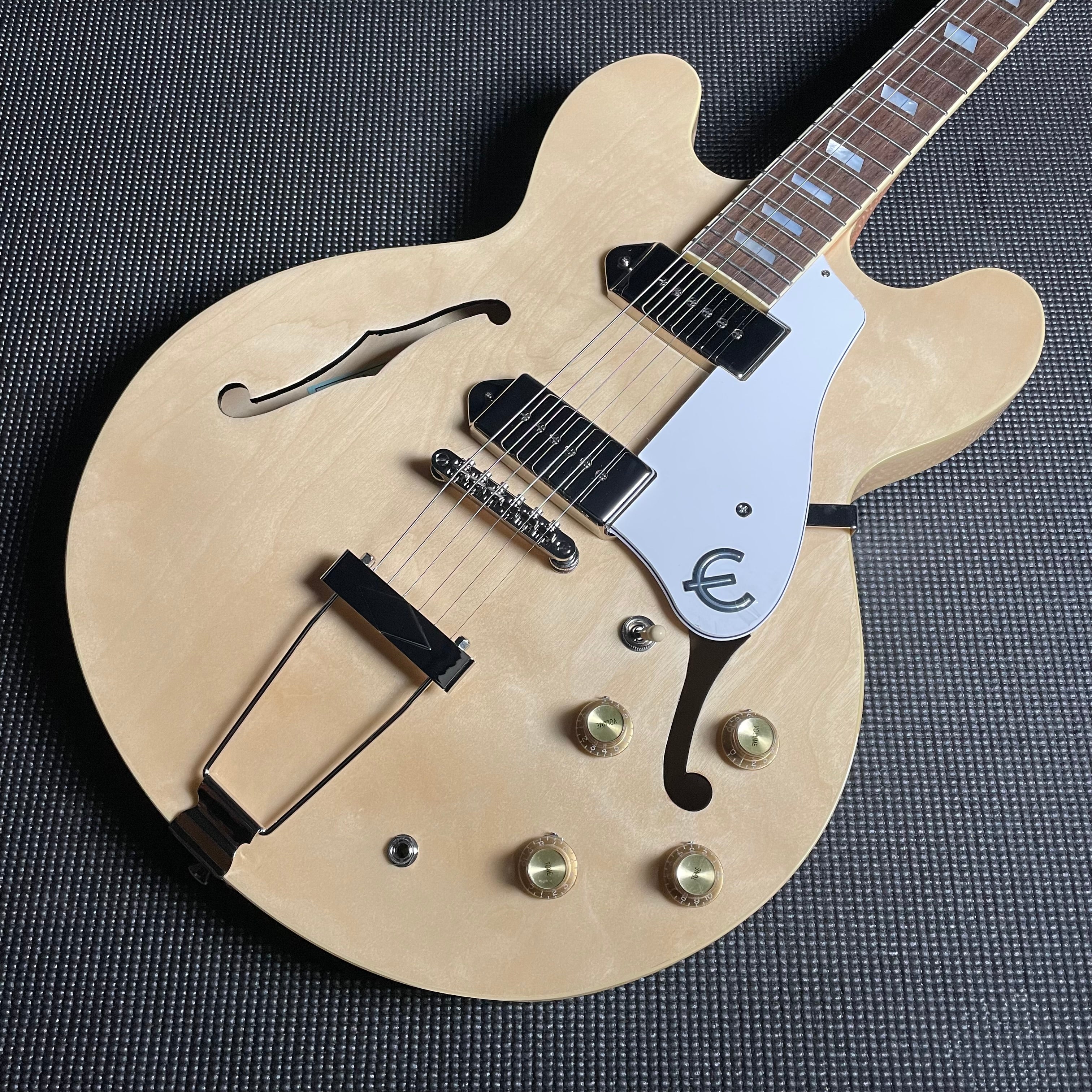 Epiphone Casino w/Gig Bag - Natural - Metronome Music Inc.
