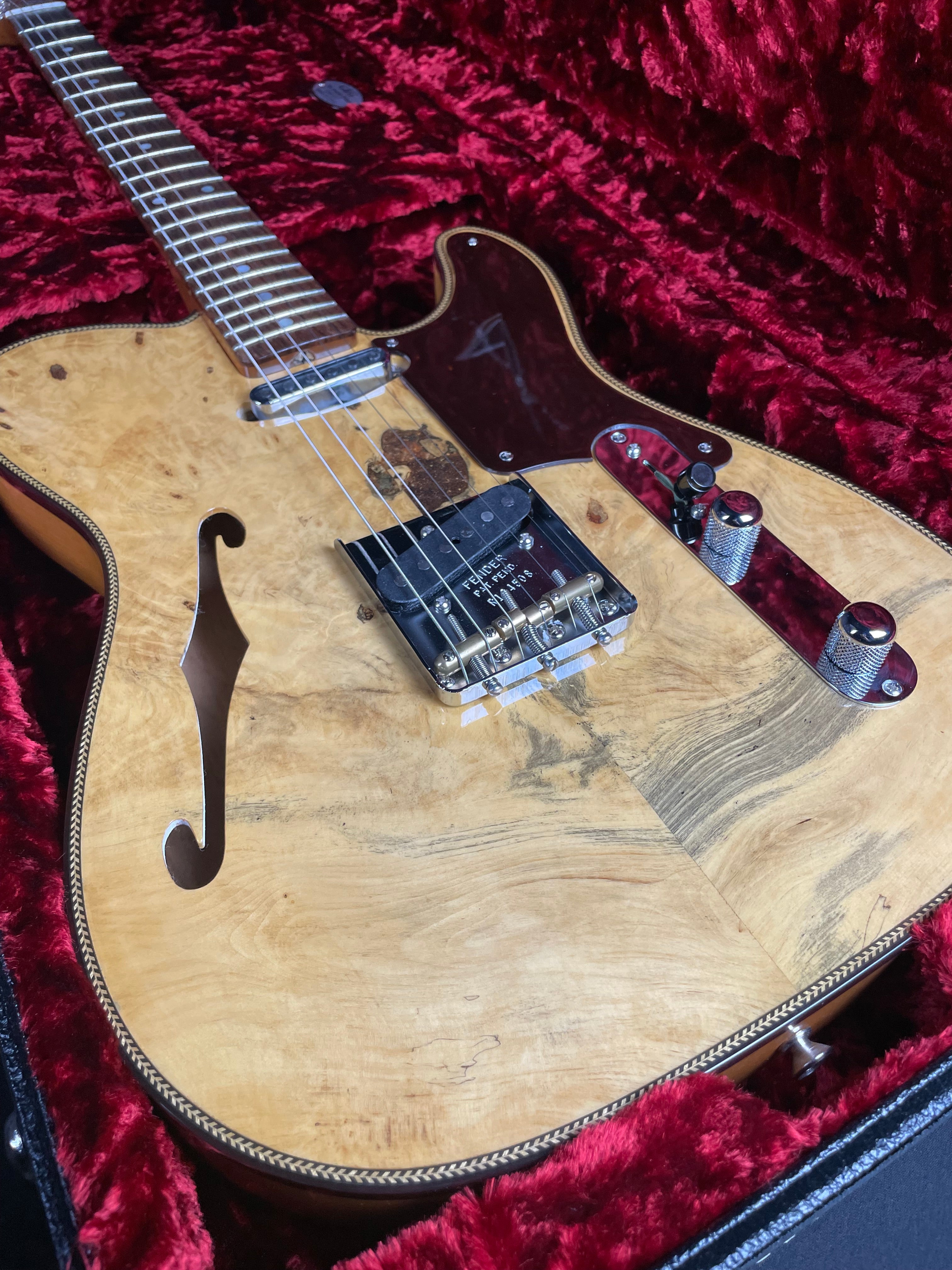 Fender Custom Shop Artisan Buckeye Double Esquire, NOS - Aged Natural