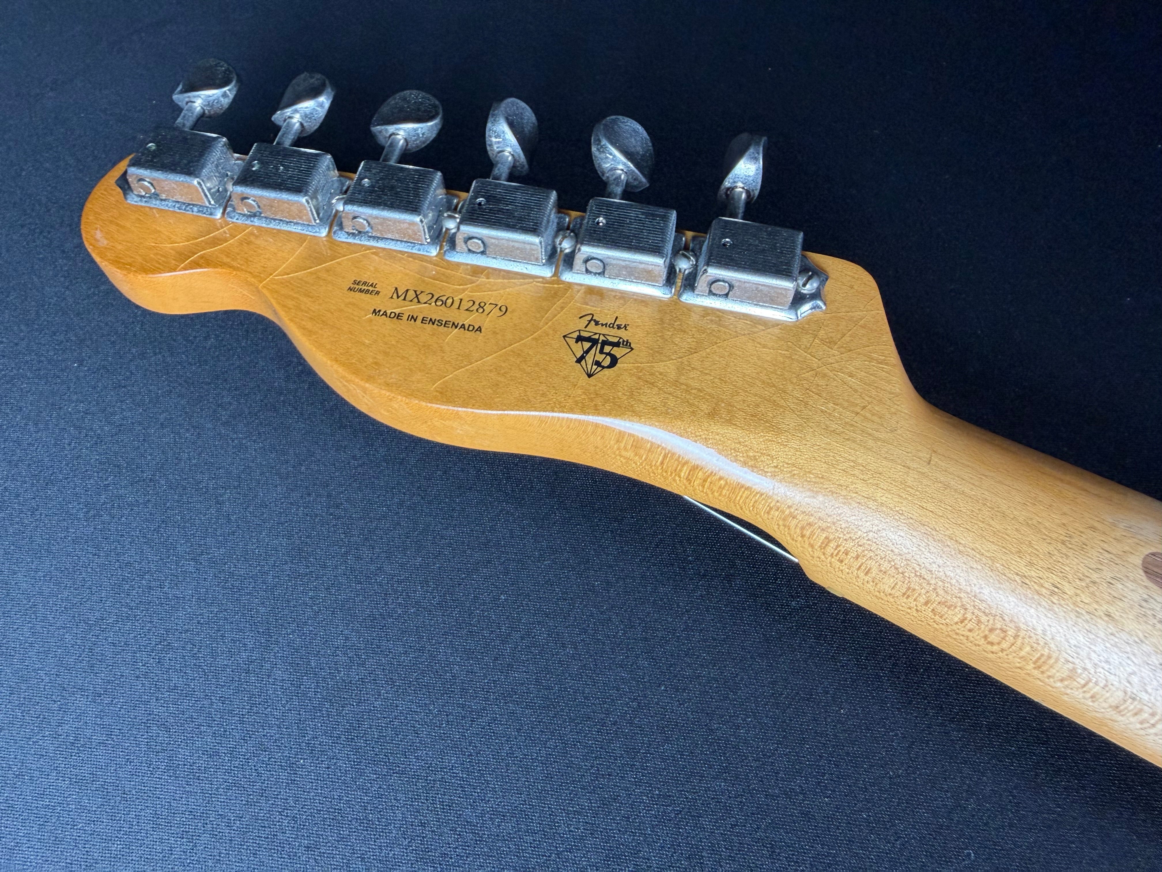 Fender 75th Anniversary Vintera Road Worn 1951 Telecaster - Butterscotch Blonde (2026) - Metronome Music Inc.
