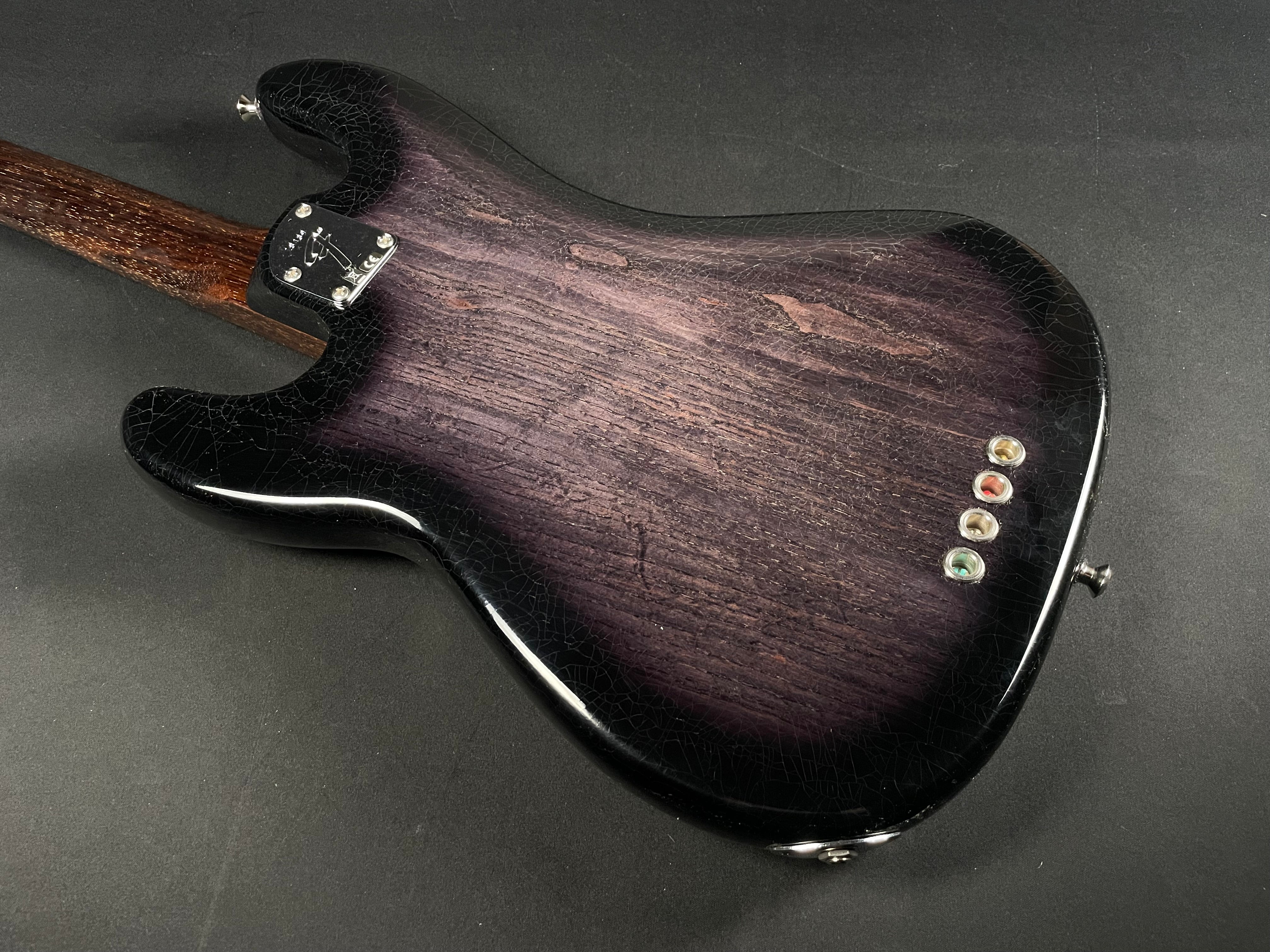 Fender Custom Shop Postmodern Precision Bass DLX Closet Classic Rosewood Neck Ebony Transparent