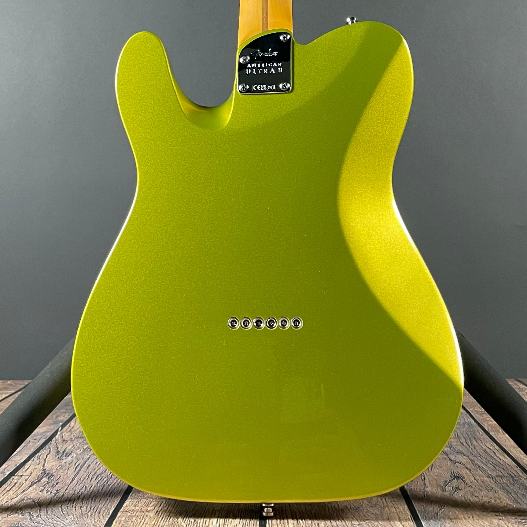 Fender American Ultra II Telecaster, Ebony - Solar Flare - Metronome Music Inc.