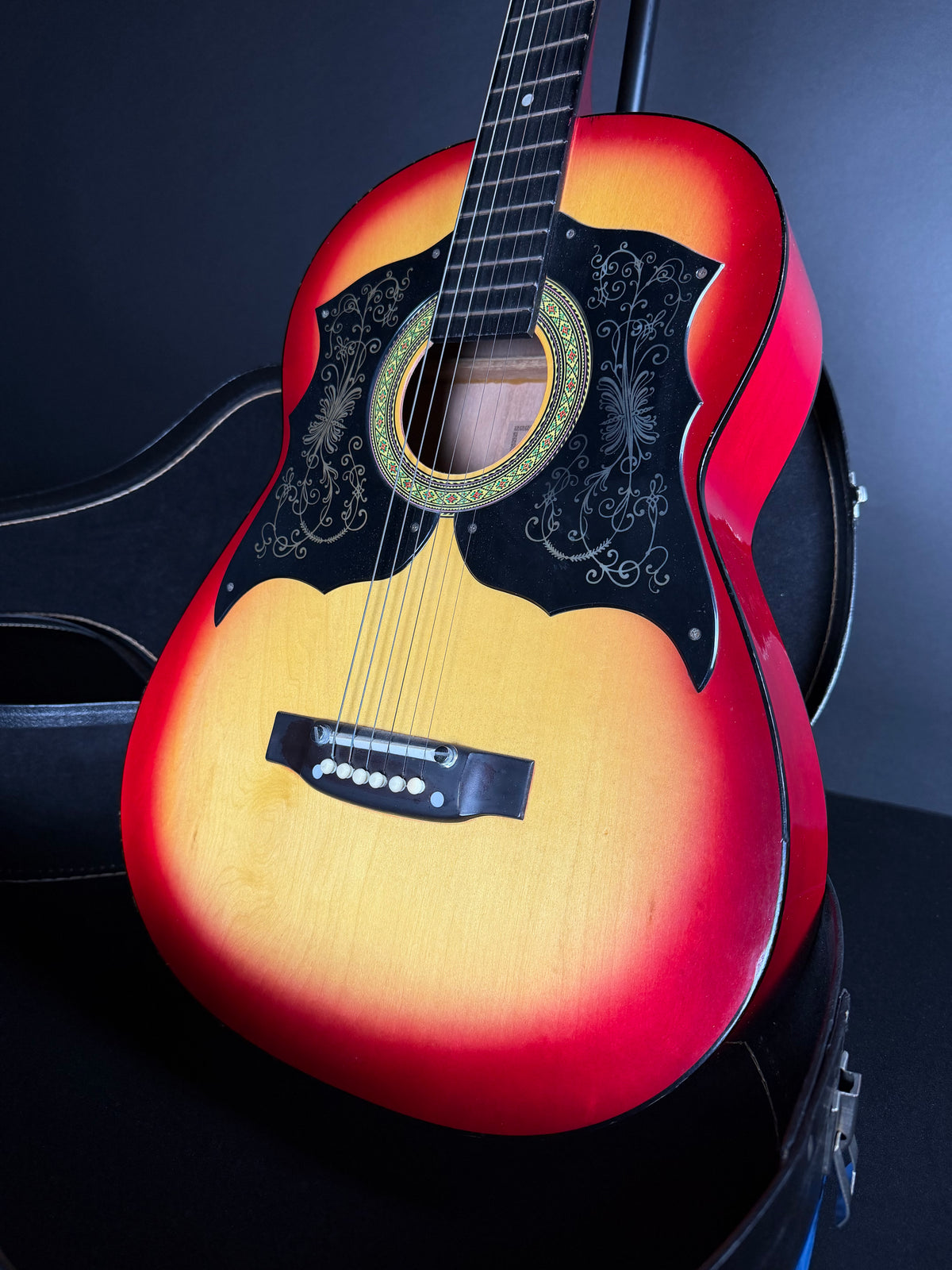 Kay Model No. 345 Acoustic Guitar w/ Case (1960s)