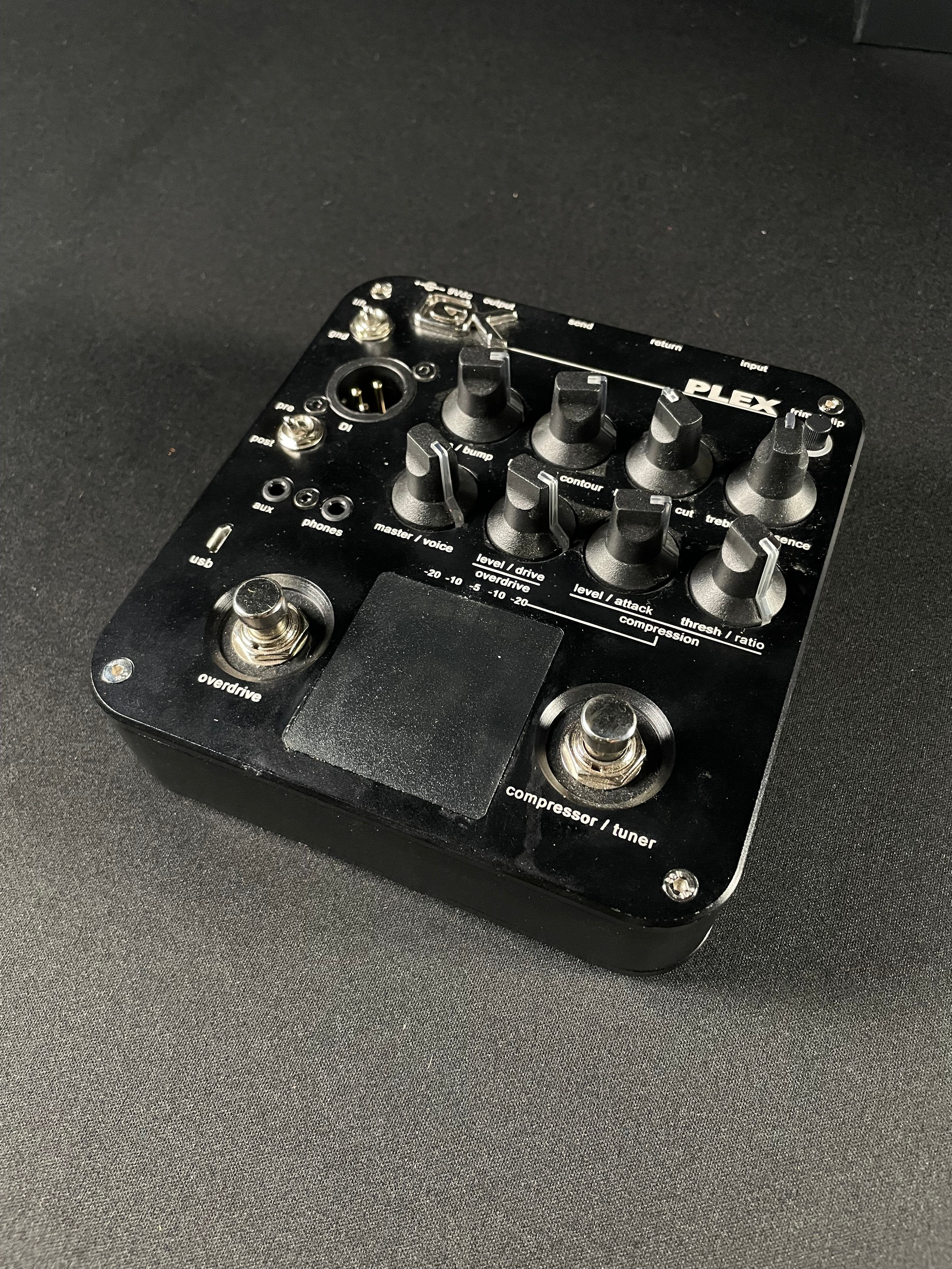 Gallien-Krueger PLEX Bass Preamp Pedal - Metronome Music Inc.