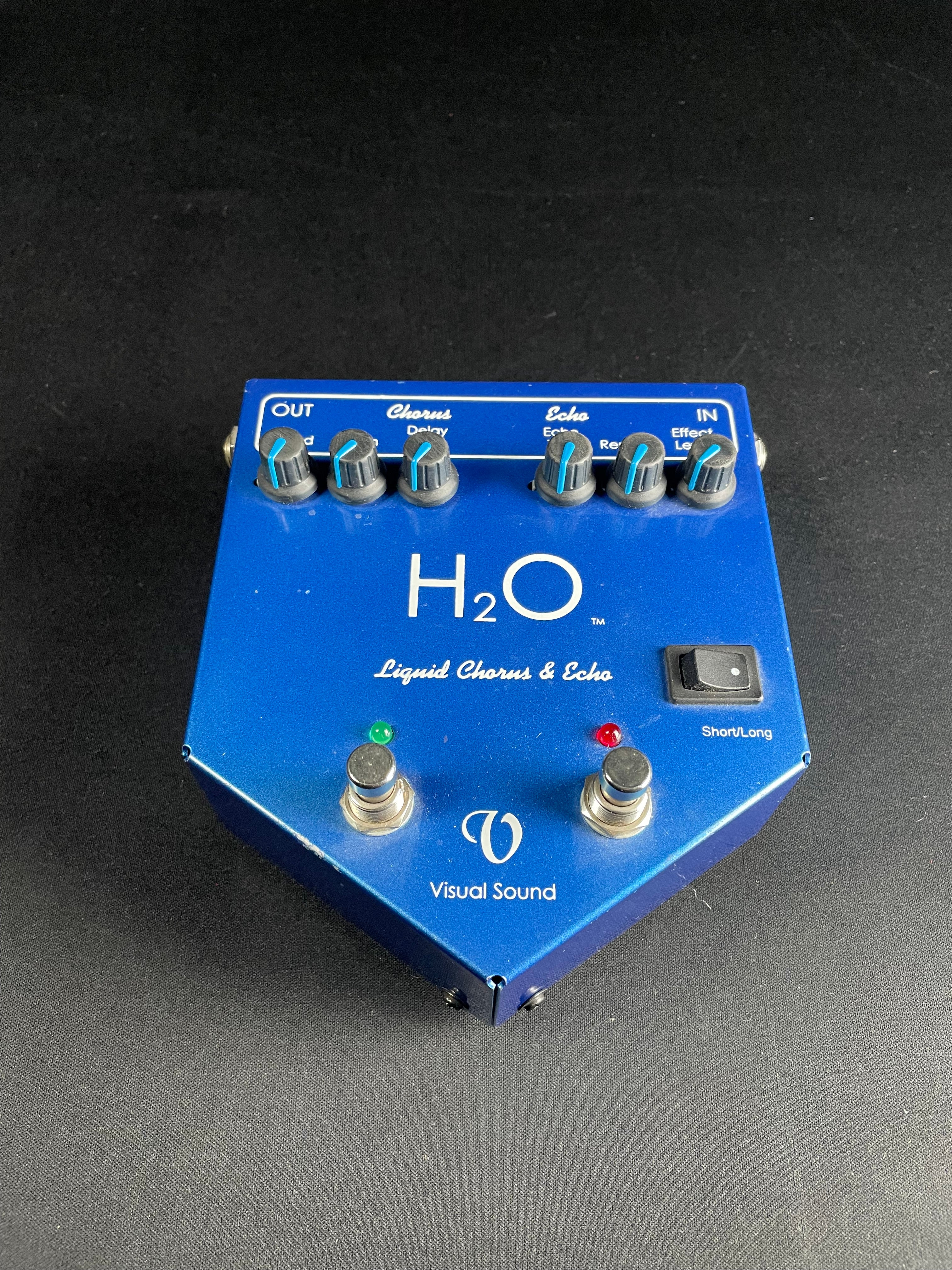 ギター VISUAL SOUND H2O Liquid Chorus & Echo Visual Sound H2O Chorus and Echo