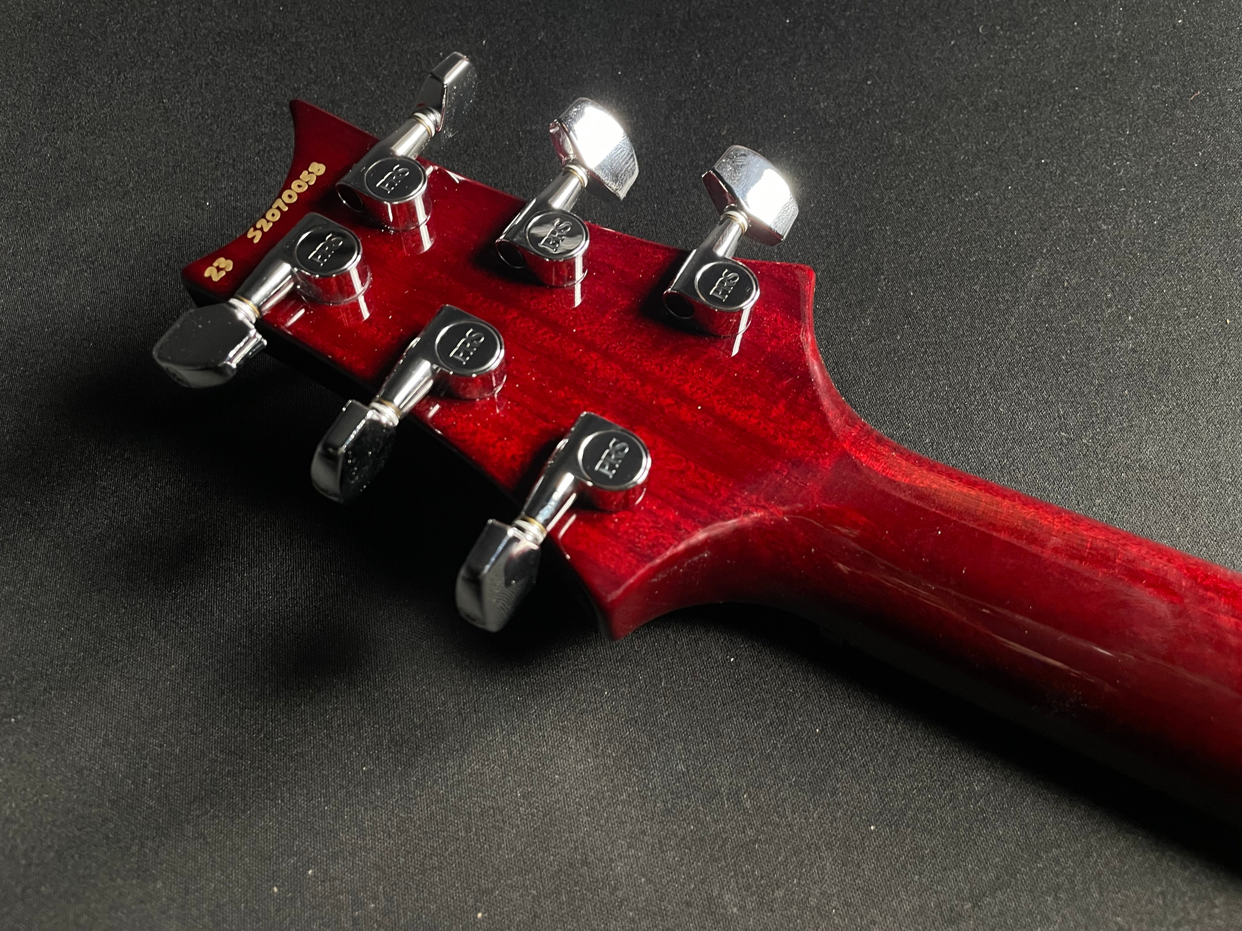 Paul Reed Smith PRS S2 10th Anniversary Custom 24 Fire Red Burst (2023) - Metronome Music Inc.