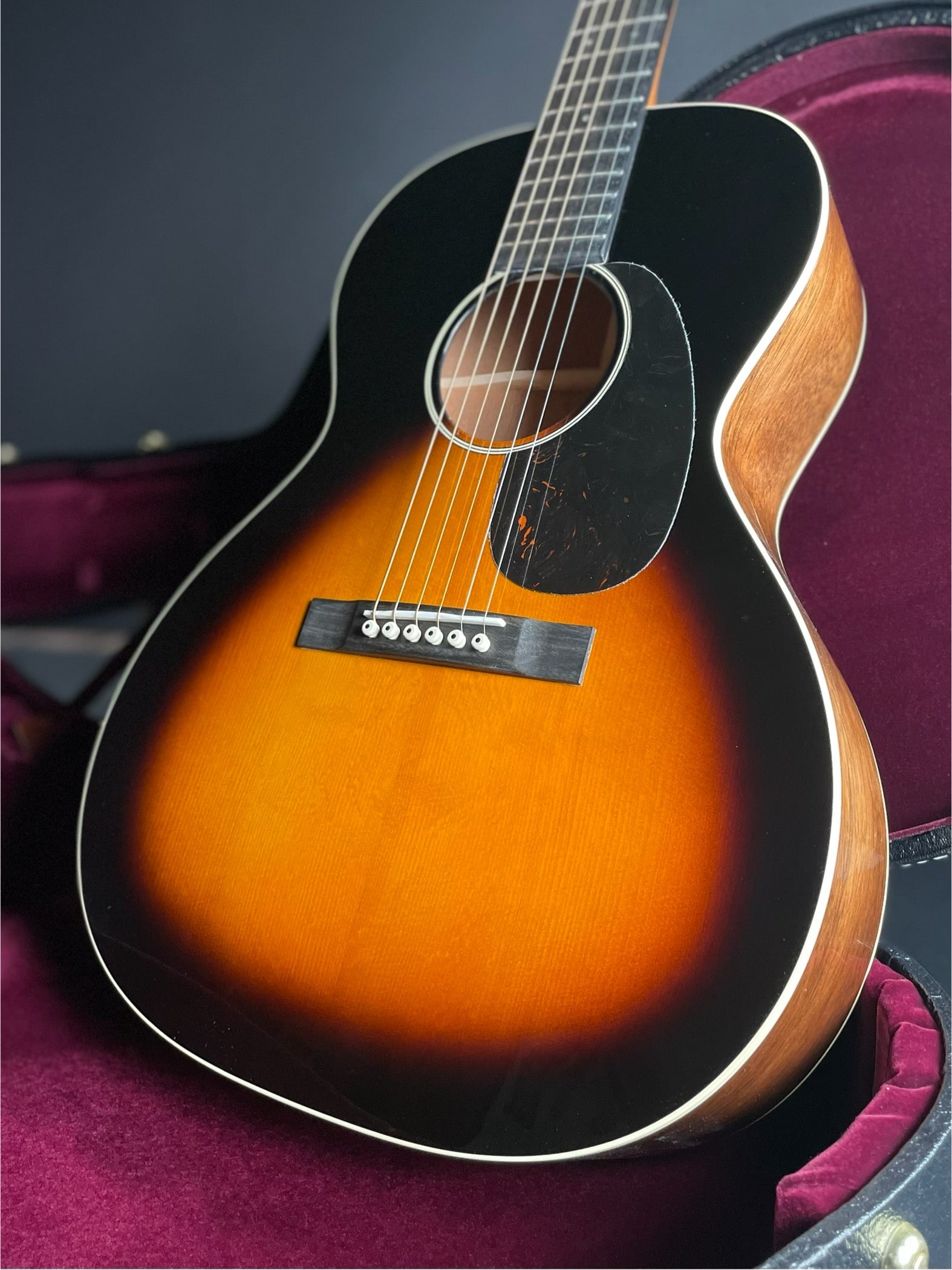 Martin CEO-7 w/ Hardshell Case, Autumn Sunset Burst