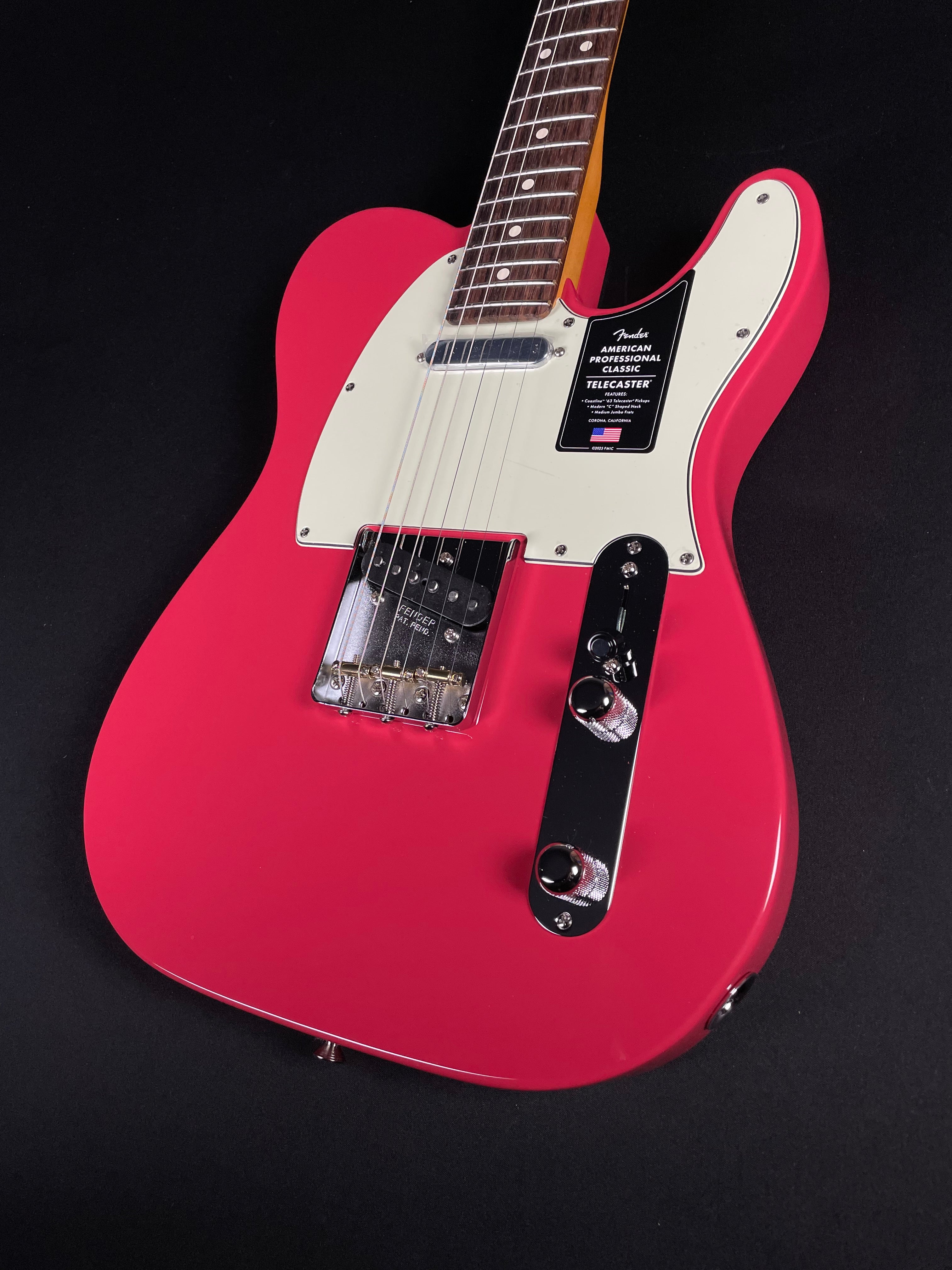 Fender American Professional Classic Telecaster - Faded Dakota Red