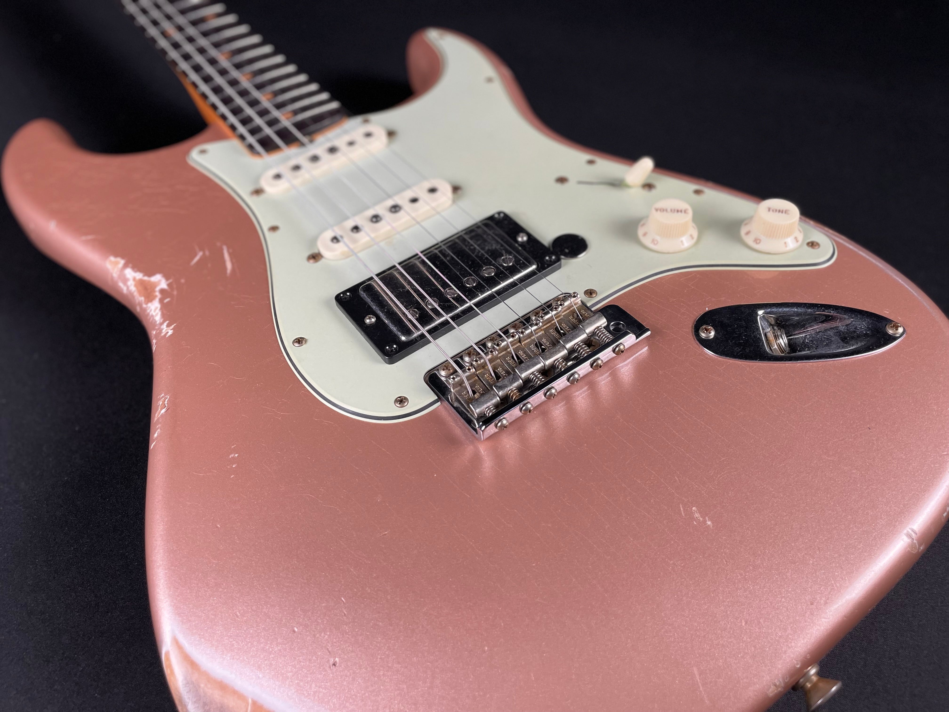 Fender Custom Shop LTD '59 Stratocaster HSS Relic - Shell Pink Metallic (2025) - Metronome Music Inc.