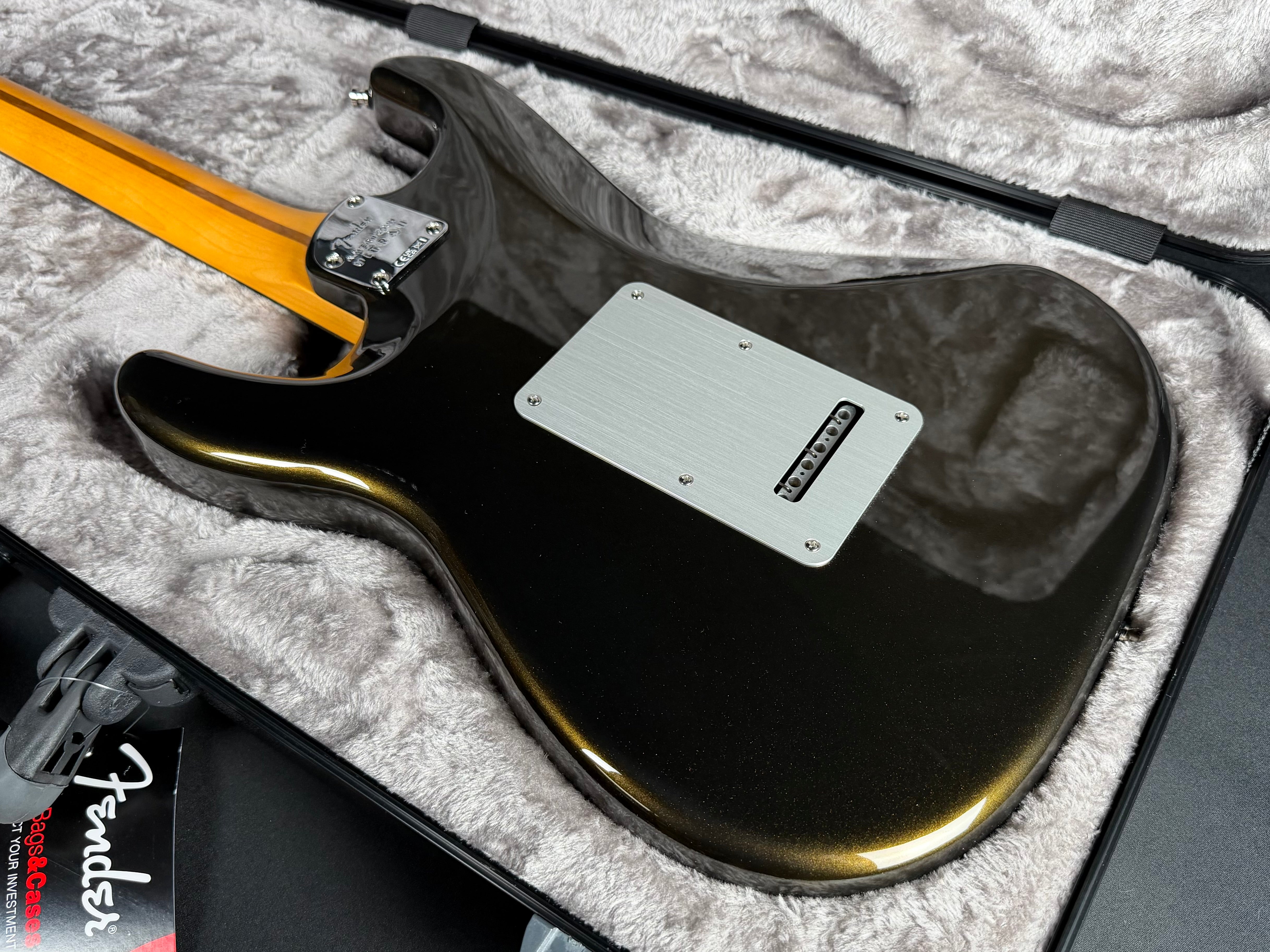 Fender American Ultra II Stratocaster, Ebony - Texas Tea (2026)