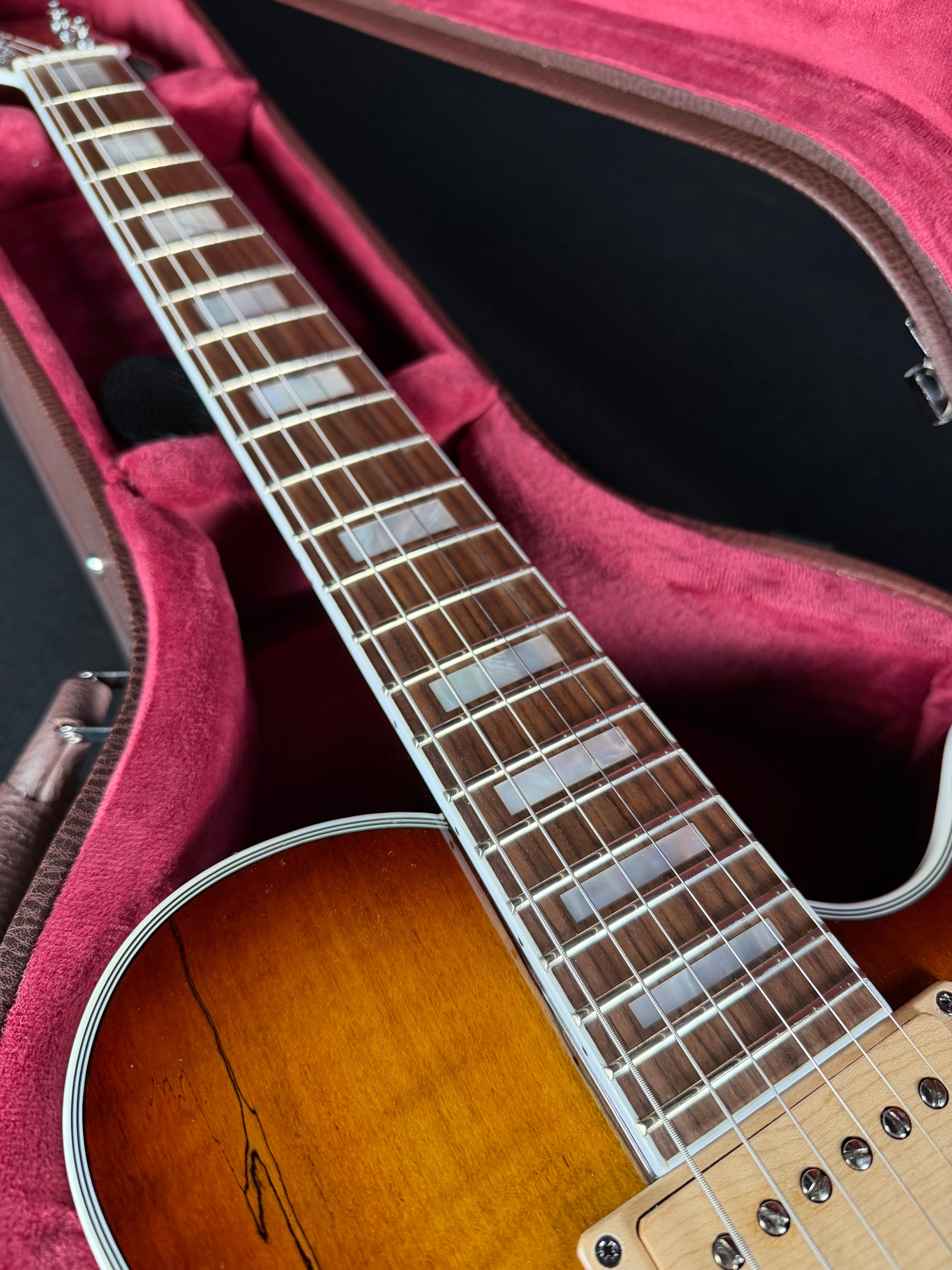 Michael Kelly Hybrid Special w/HSC - Spalted Flame Maple Top - Metronome Music Inc.