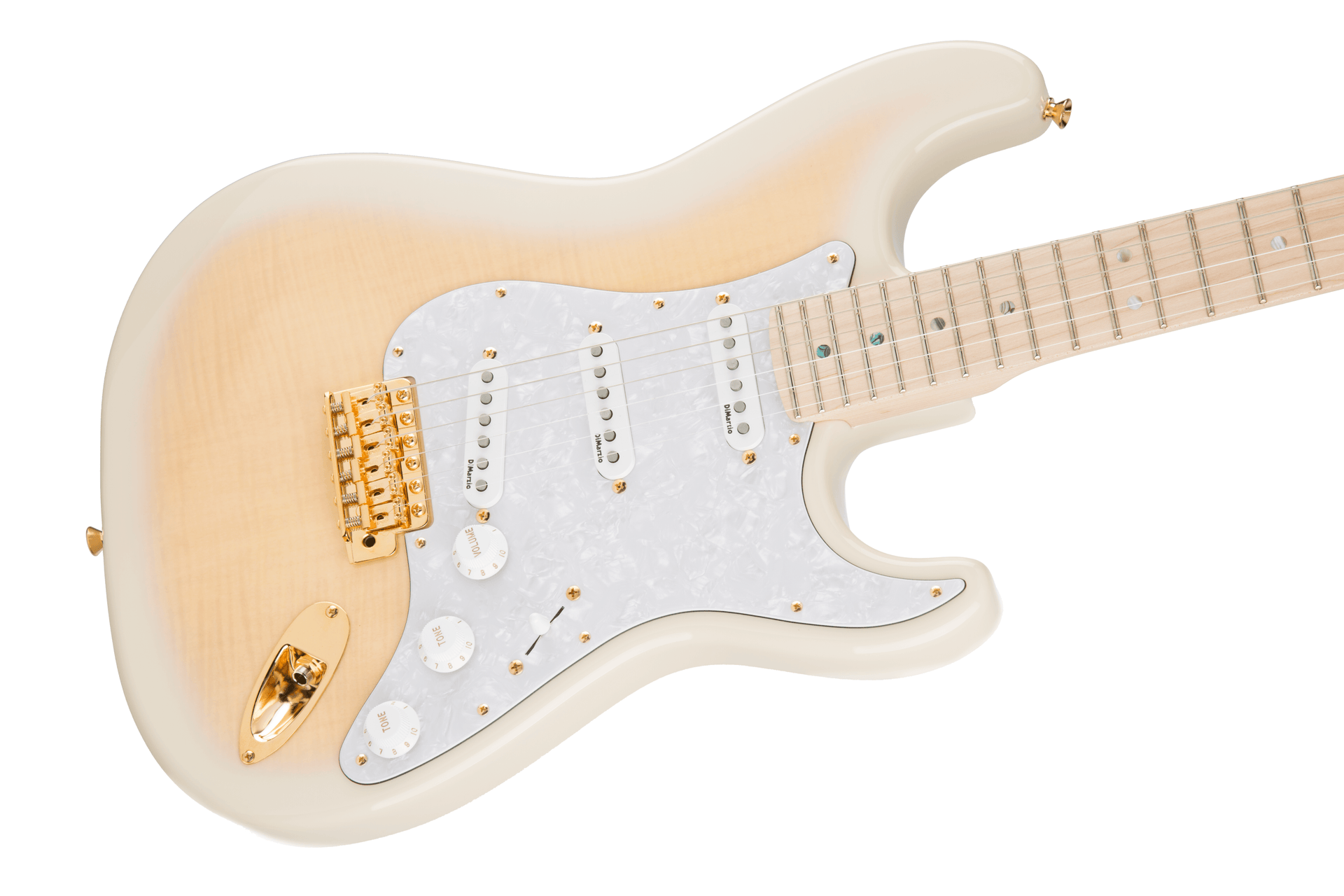 Fender Richie Kotzen Stratocaster, Maple Fingerboard, Transparent Whit