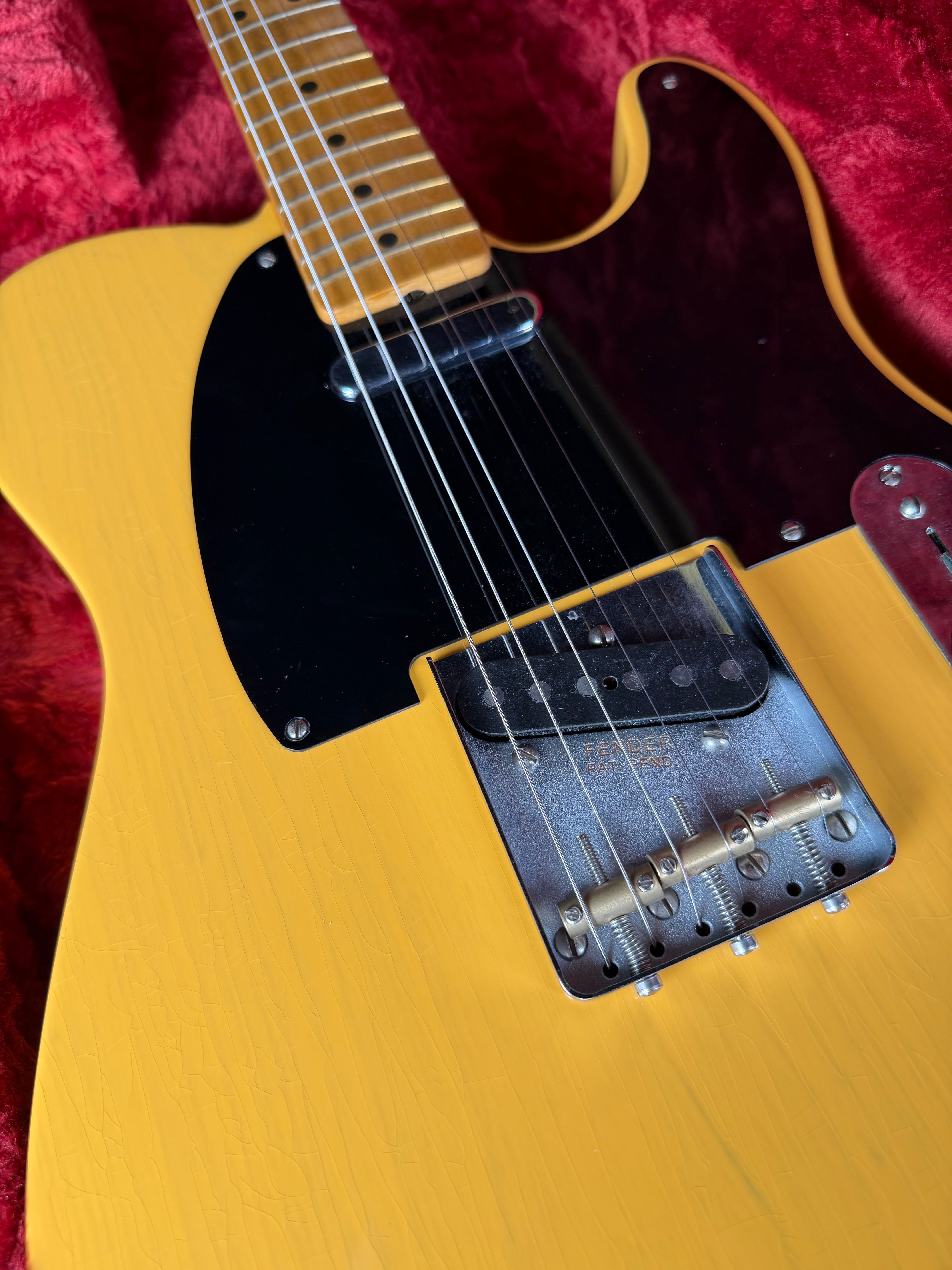 Fender 75th Anniversary Vintera Road Worn 1951 Telecaster - Butterscotch Blonde (2026) - Metronome Music Inc.