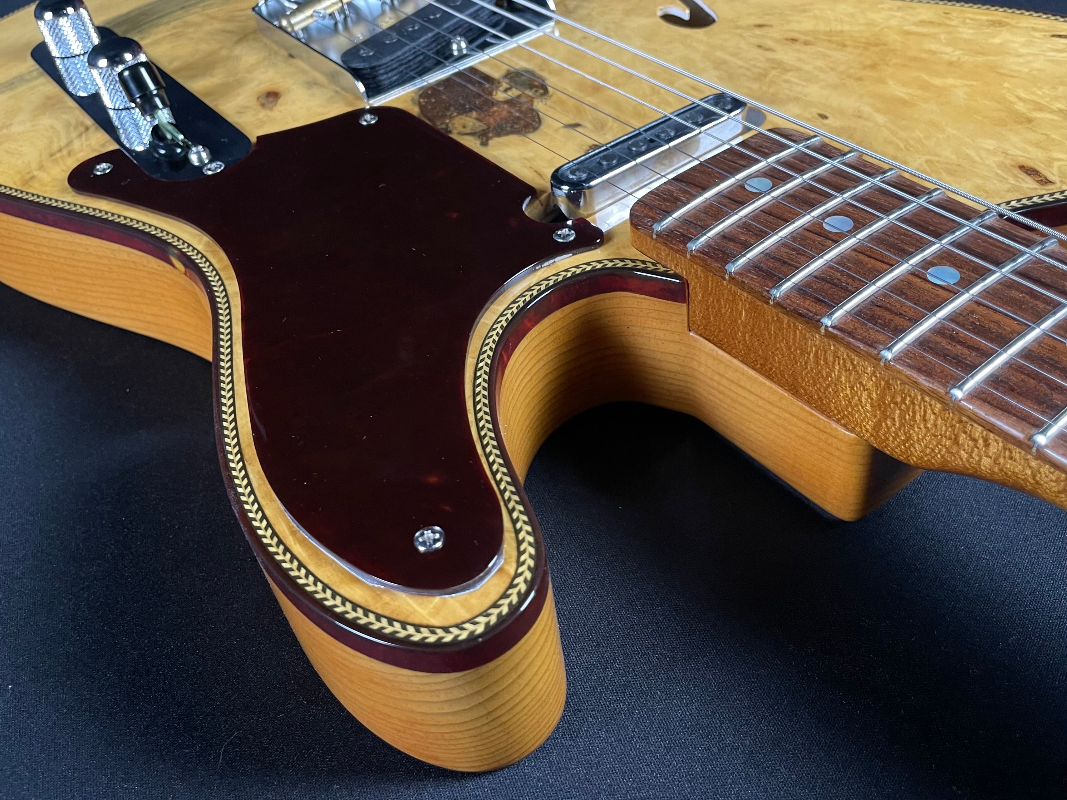 Fender Custom Shop Artisan Buckeye Double Esquire, NOS - Aged Natural