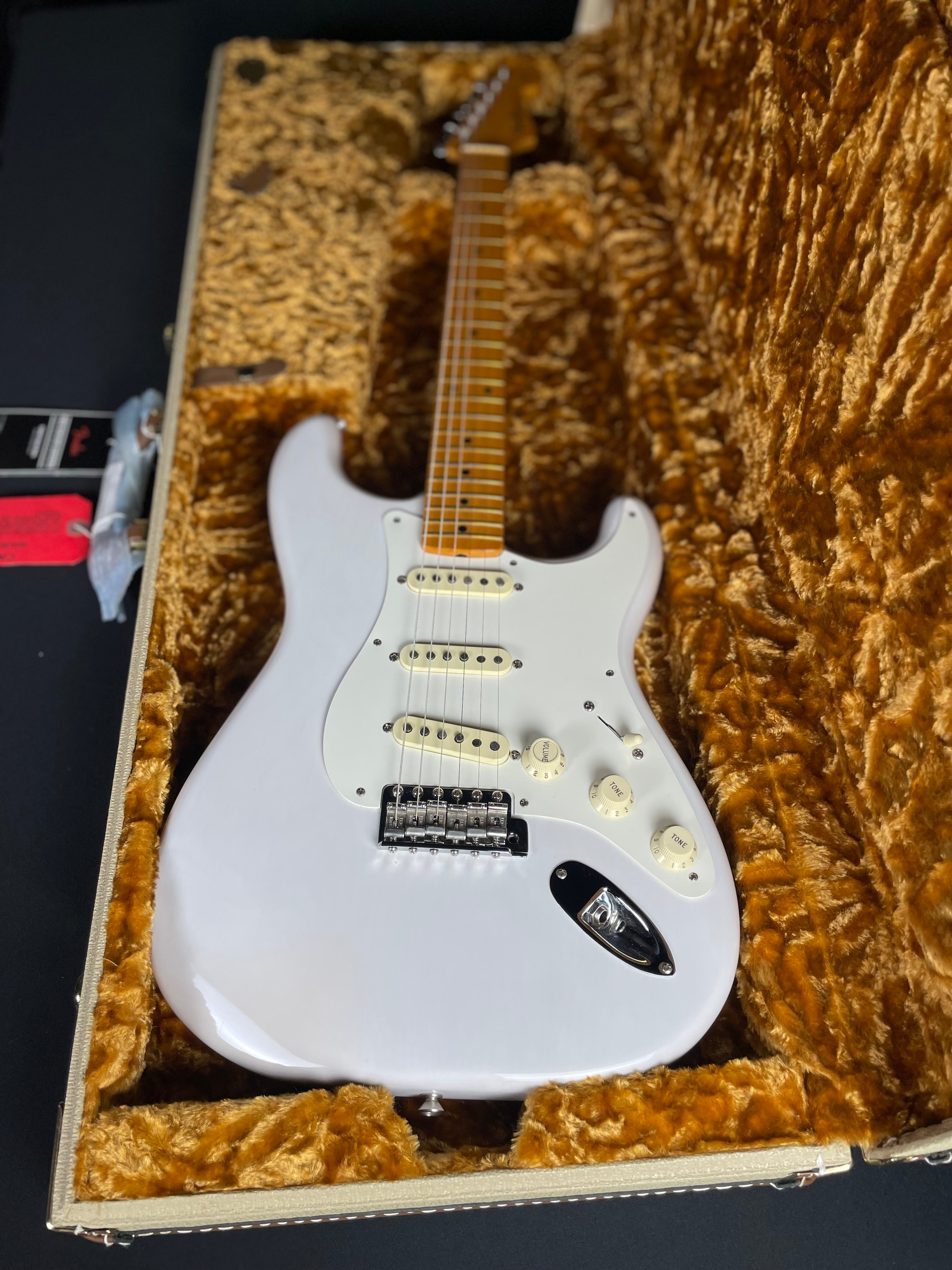 Fender Eric Johnson Stratocaster w/OHSC - White Blonde (2022)