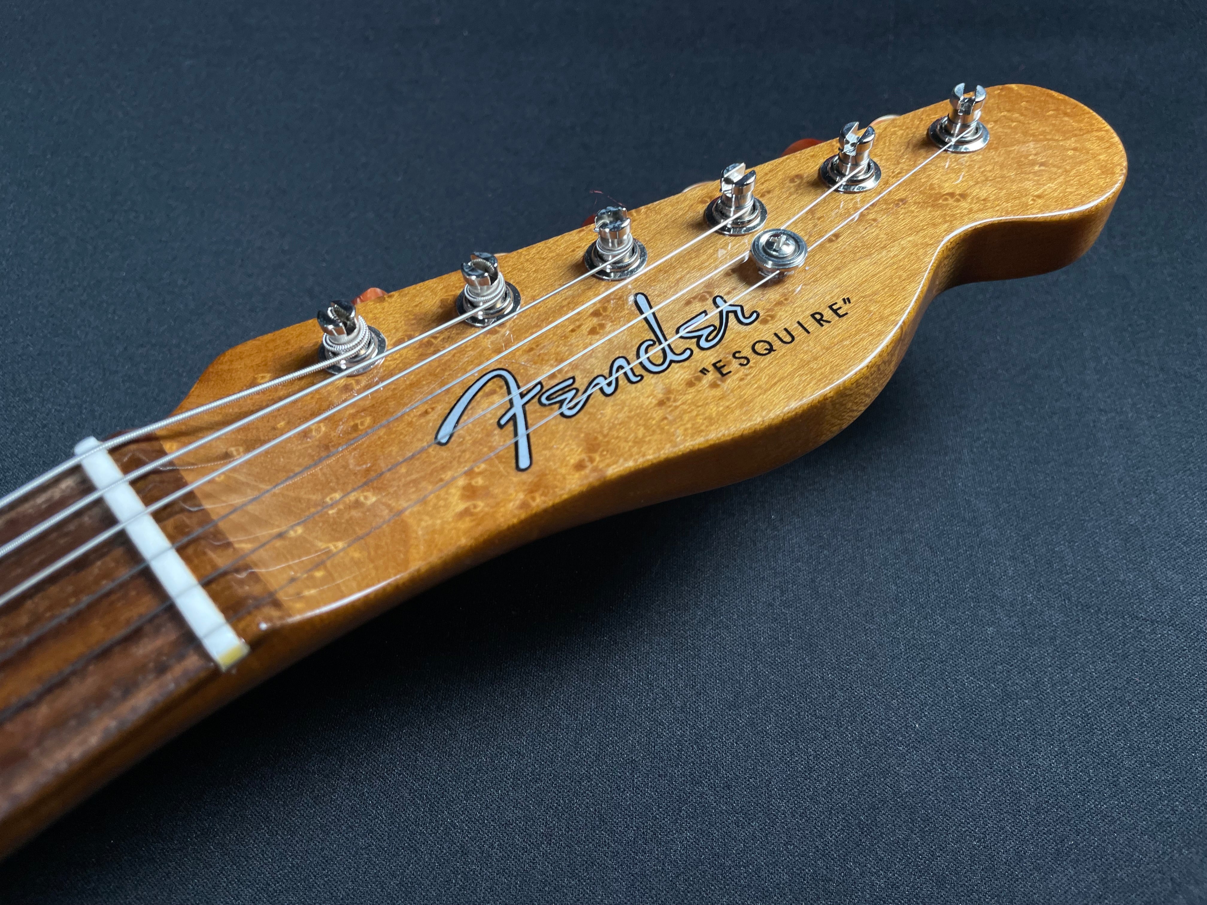 Fender Custom Shop Artisan Buckeye Double Esquire, NOS - Aged Natural
