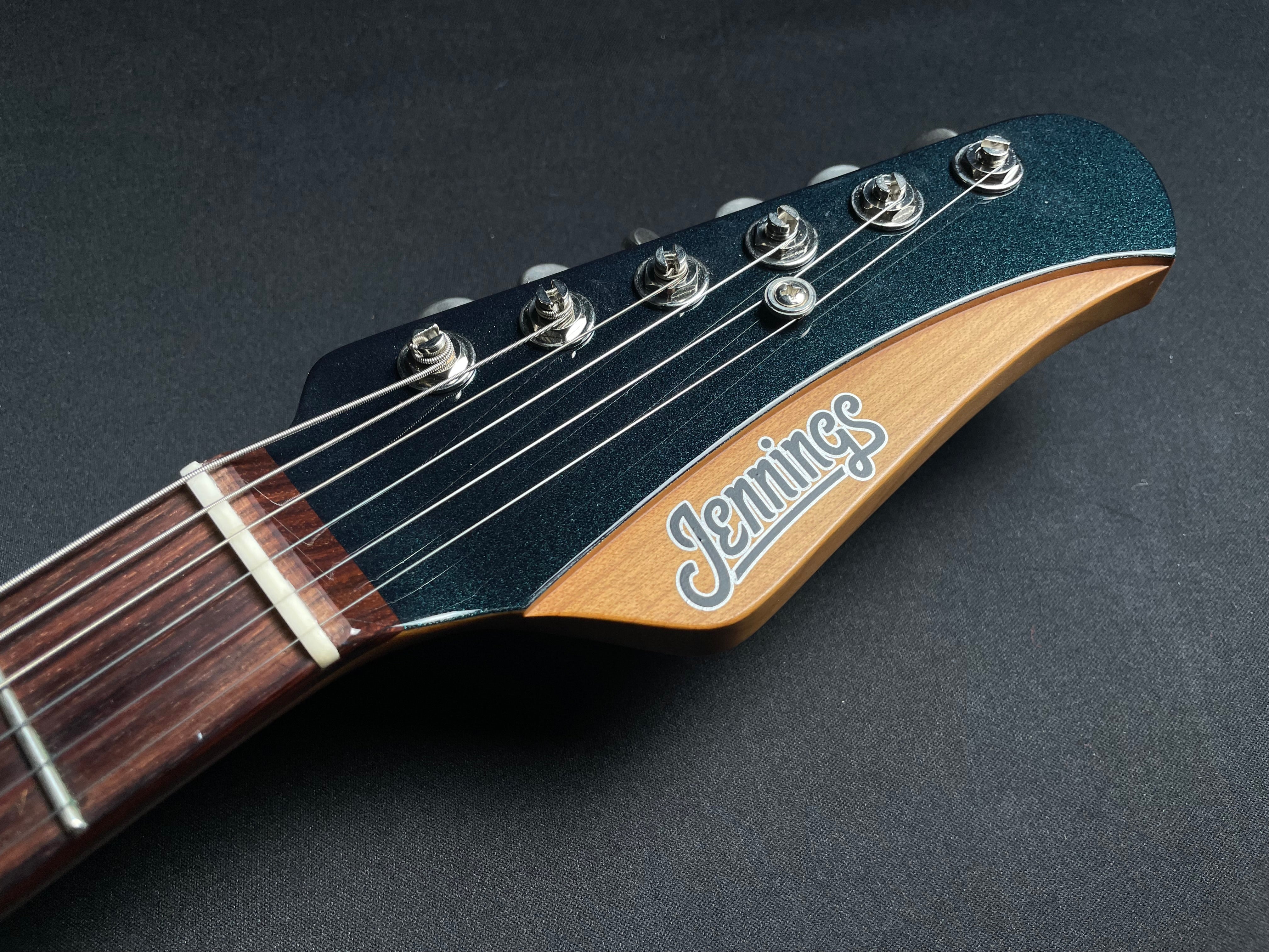 Jennings Voyager Custom w/Gig Bag - Deep Turquoise Gloss