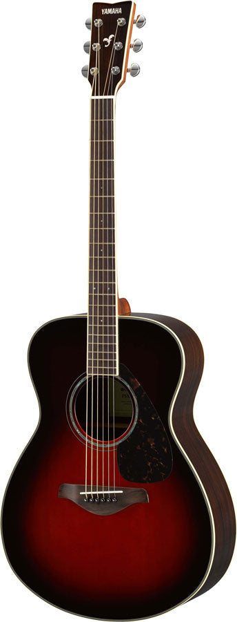 Yamaha FS830-TBS Small-Body Acoustic Guitar Tobacco Brown Sunburst