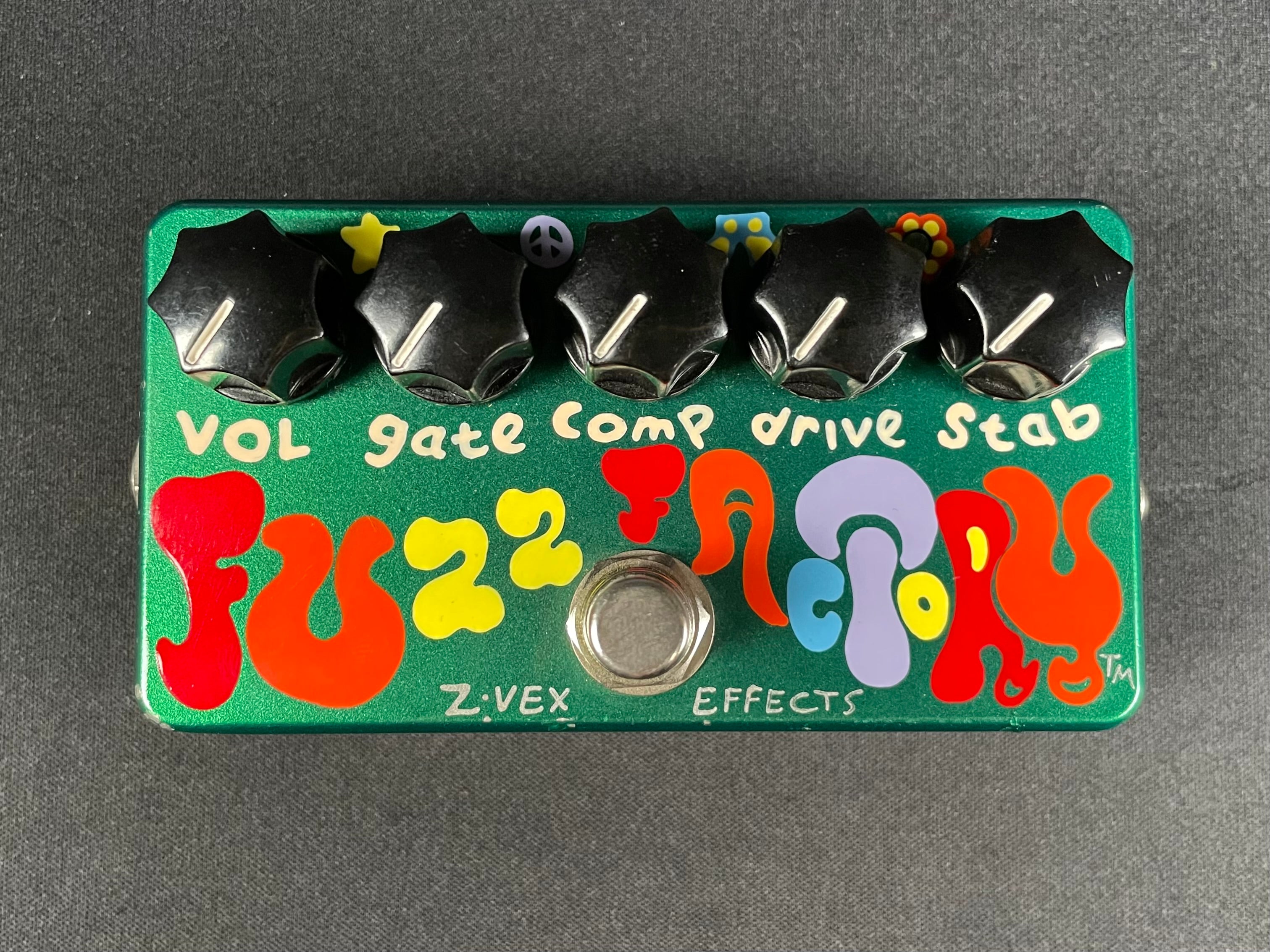 Zvex Fuzz Factory - Green Hand Painted (2008)