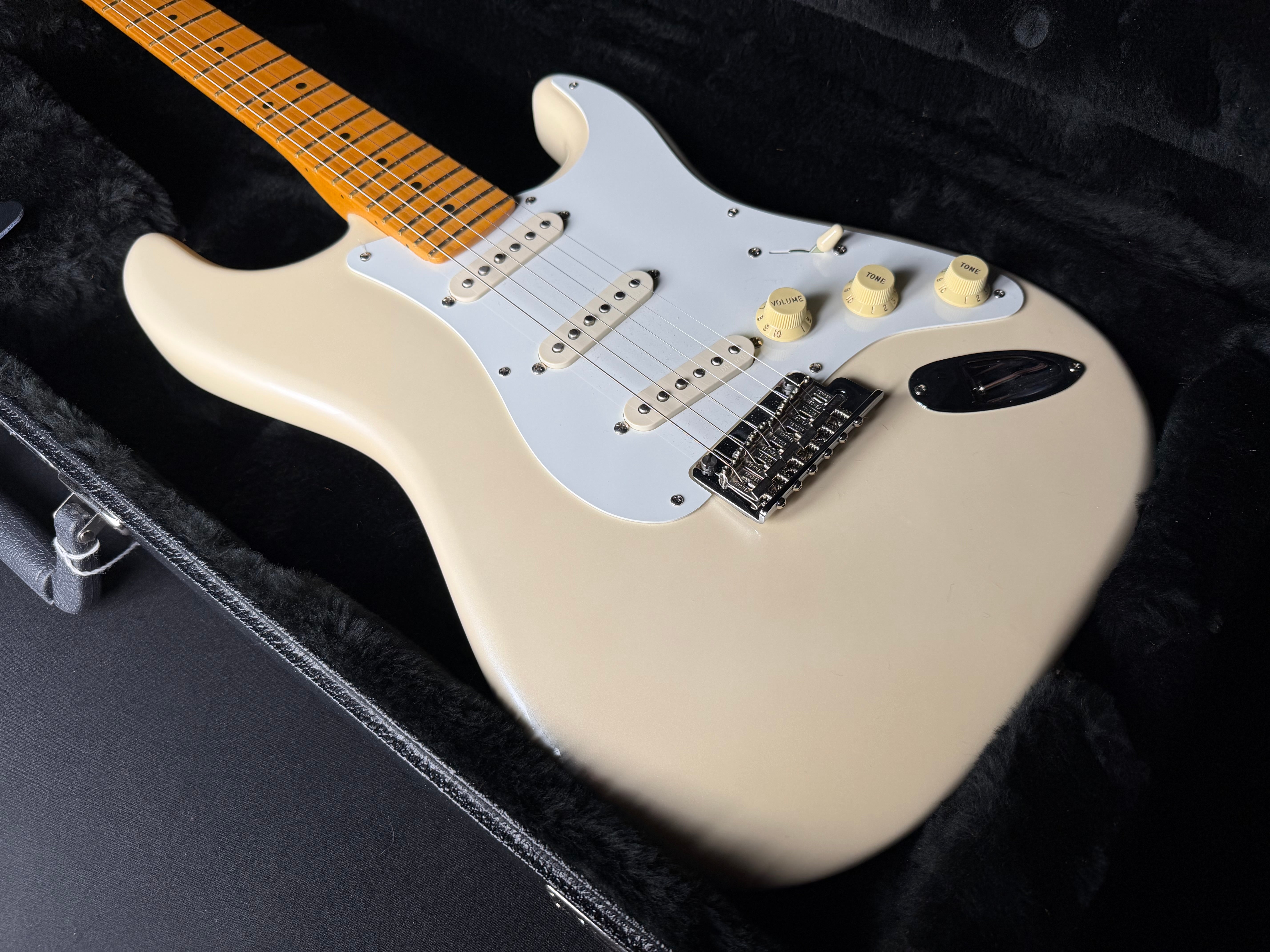 Fender Lincoln Brewster Stratocaster, Maple - Olympic Pearl