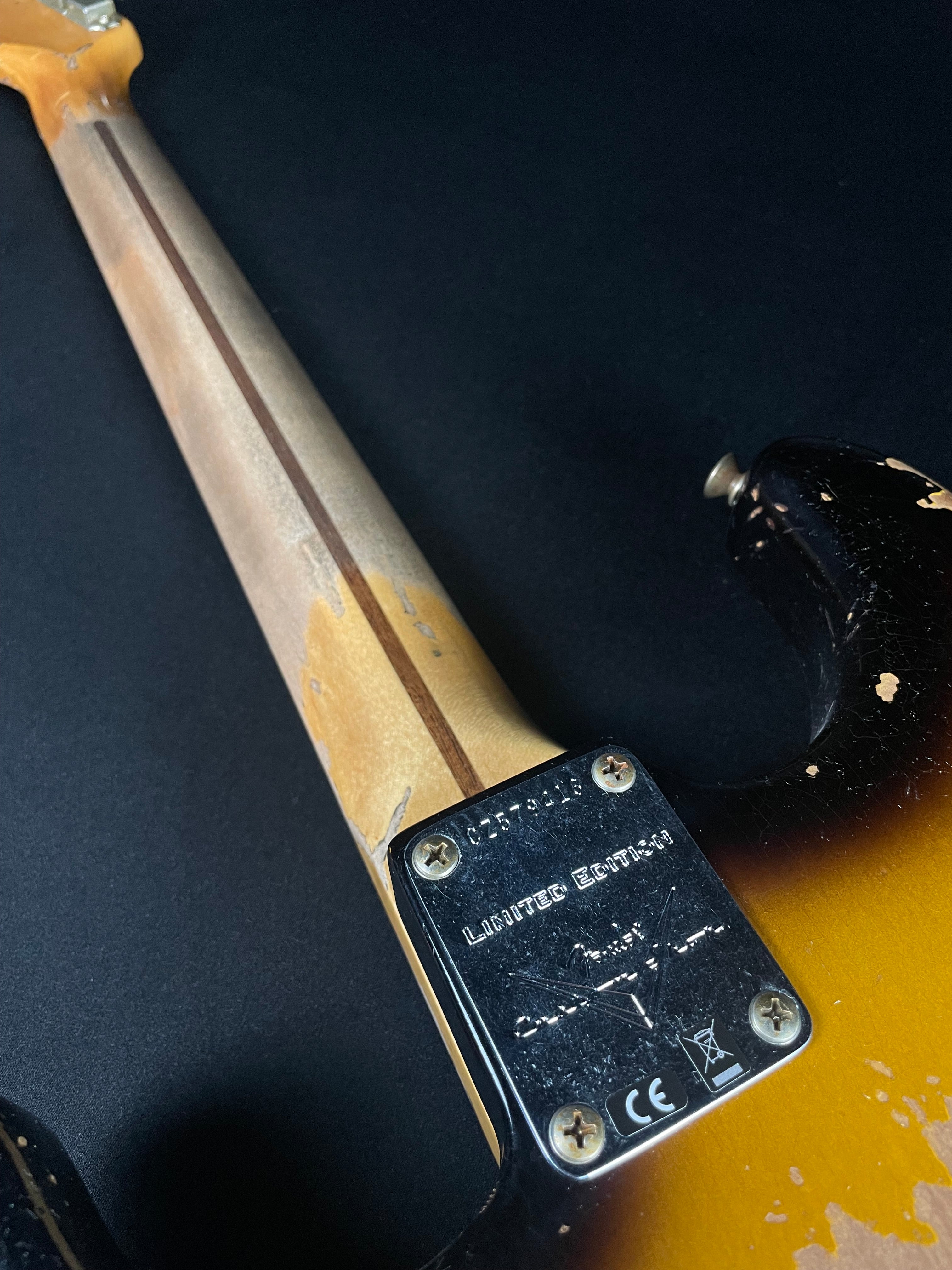 Fender Custom Shop LTD 1956 Stratocaster, SH Relic - SF Aged 2-Tone Sunburst - Metronome Music Inc.