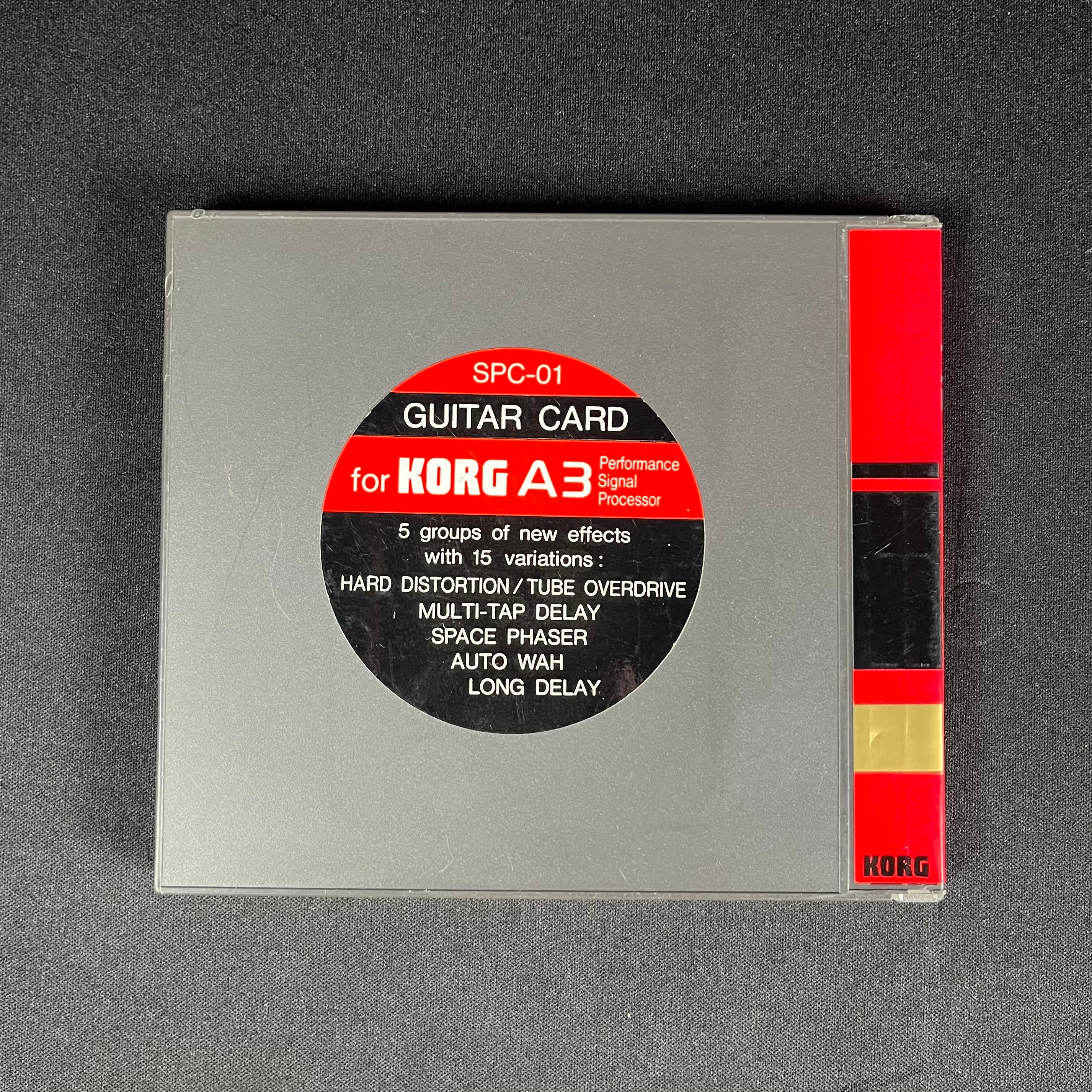 Korg A2 / A3 | SPC-01 Guitar Card