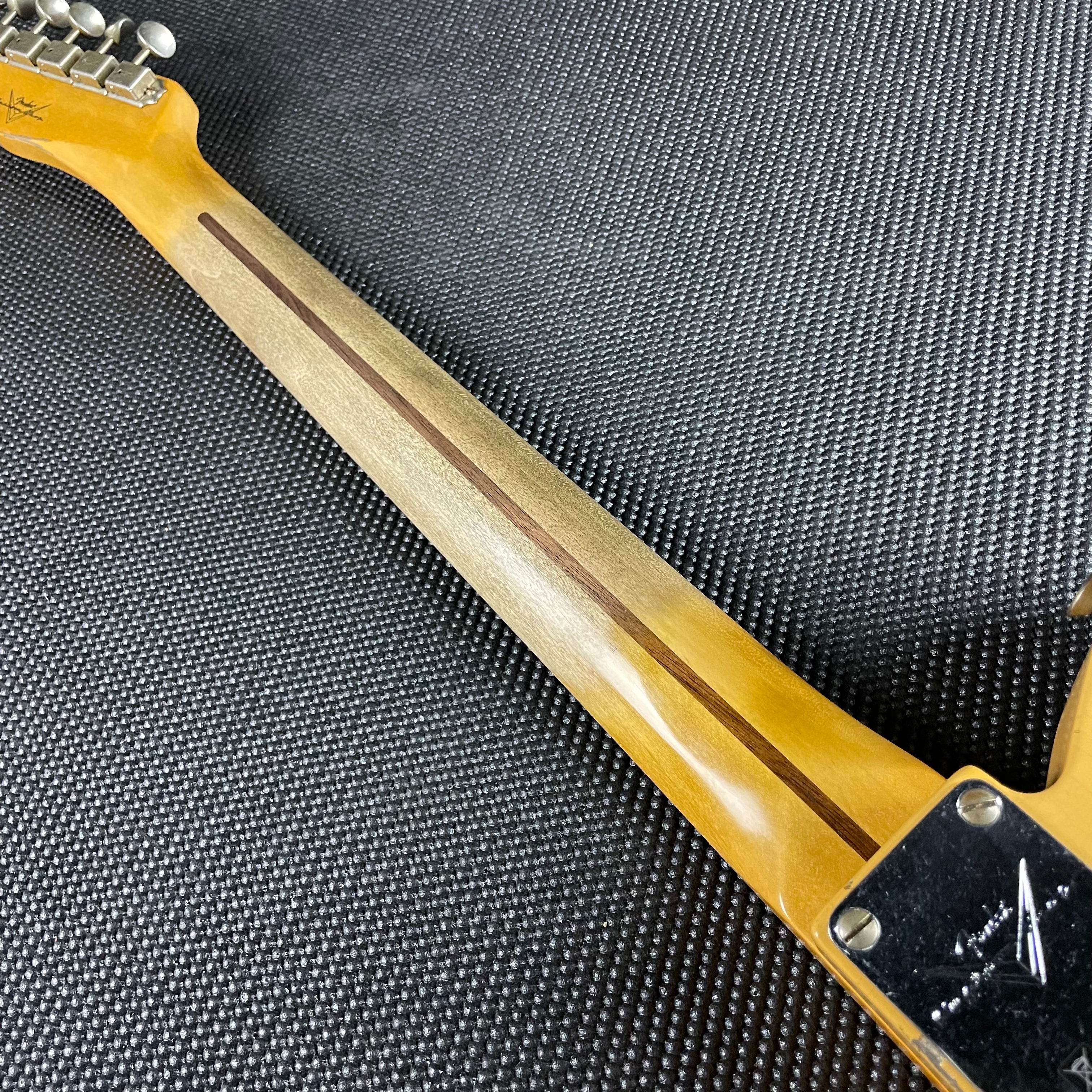 Fender Custom Shop 1952 Telecaster, Heavy Relic- Aged Nocaster Blonde (6lbs 12oz) - Metronome Music Inc.