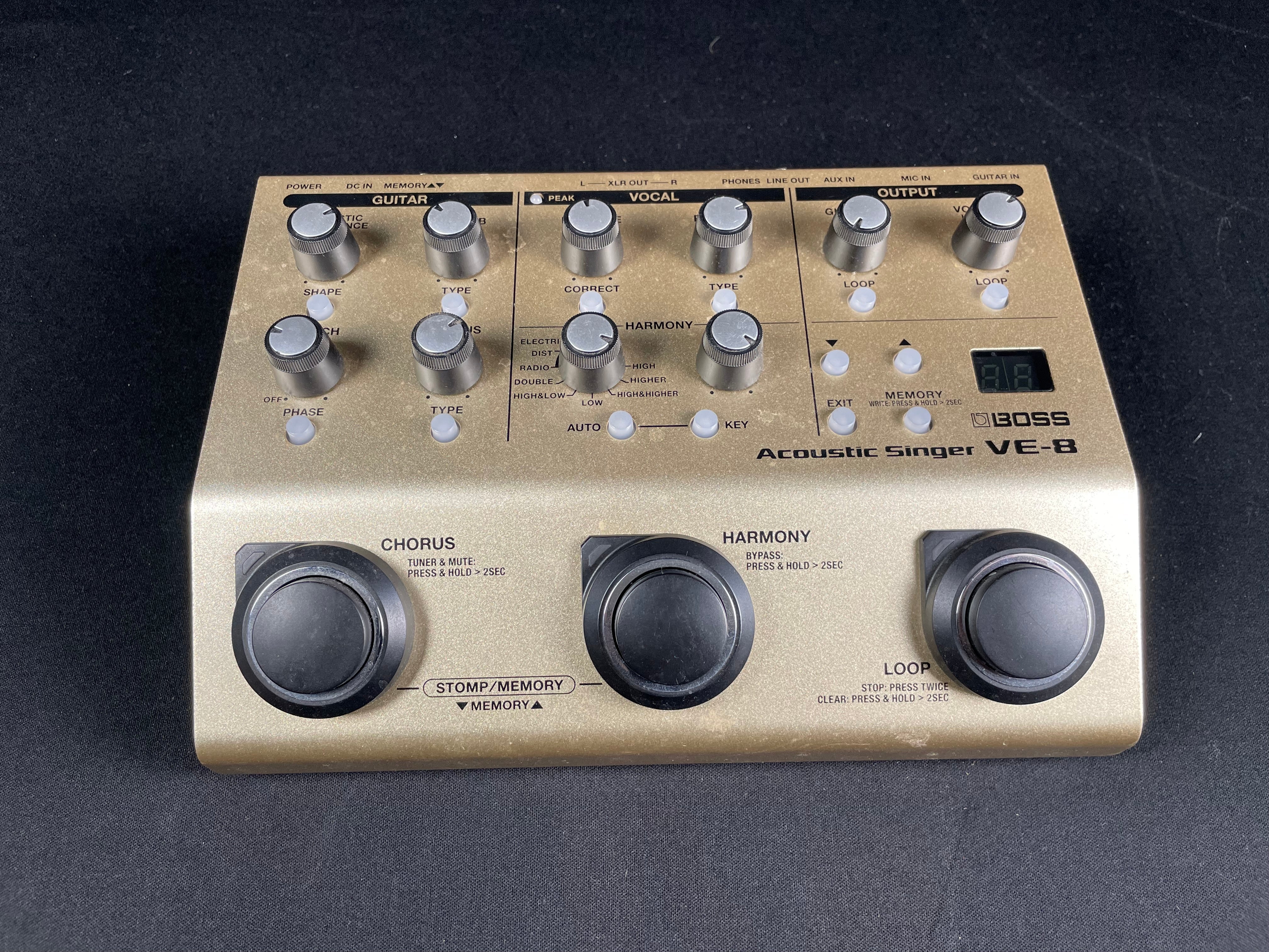 Boss VE-8 Acoustic Singer Pre-Amp