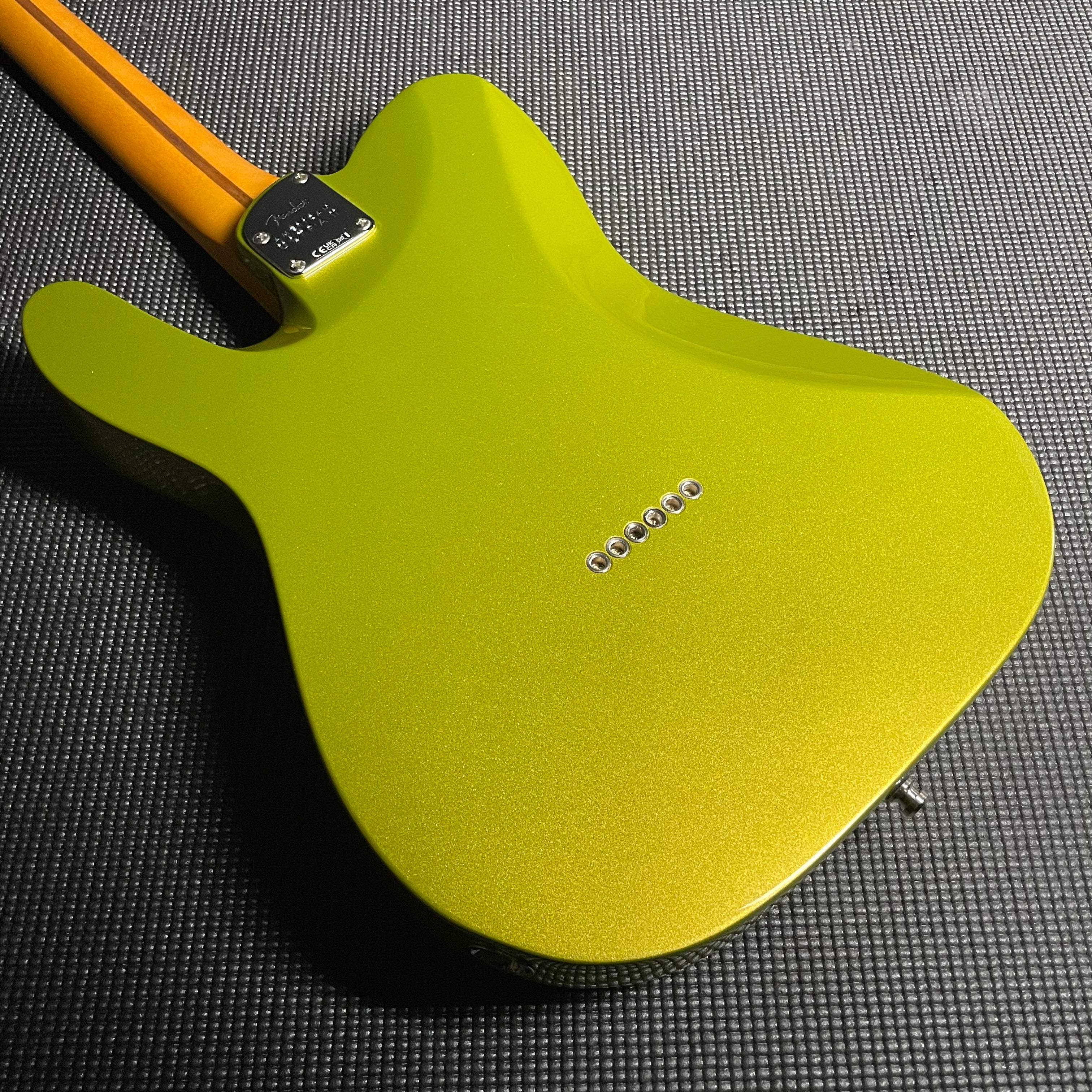 Fender American Ultra II Telecaster, Ebony - Solar Flare - Metronome Music Inc.