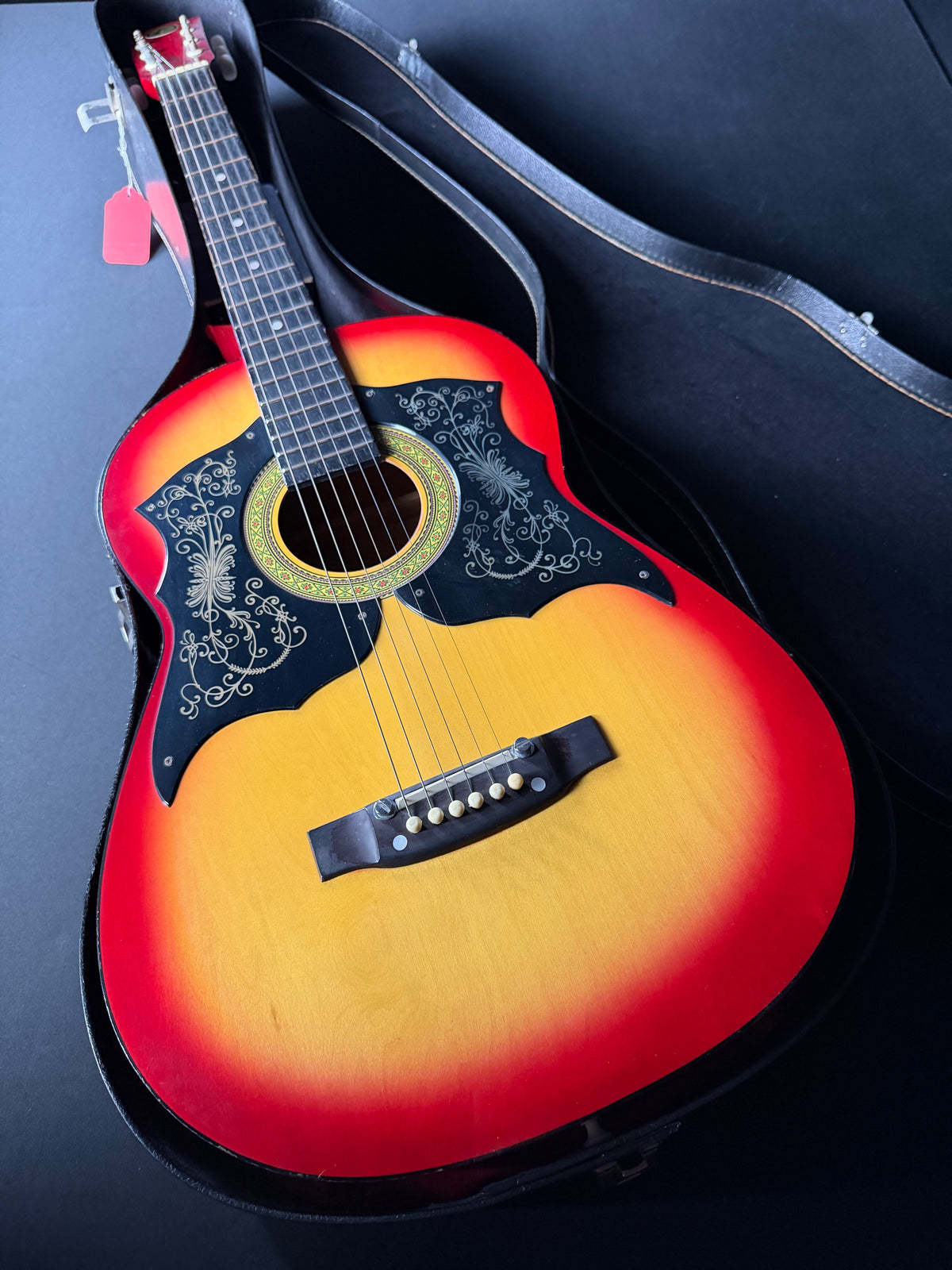 Kay Model No. 345 Acoustic Guitar w/ Case (1960s)