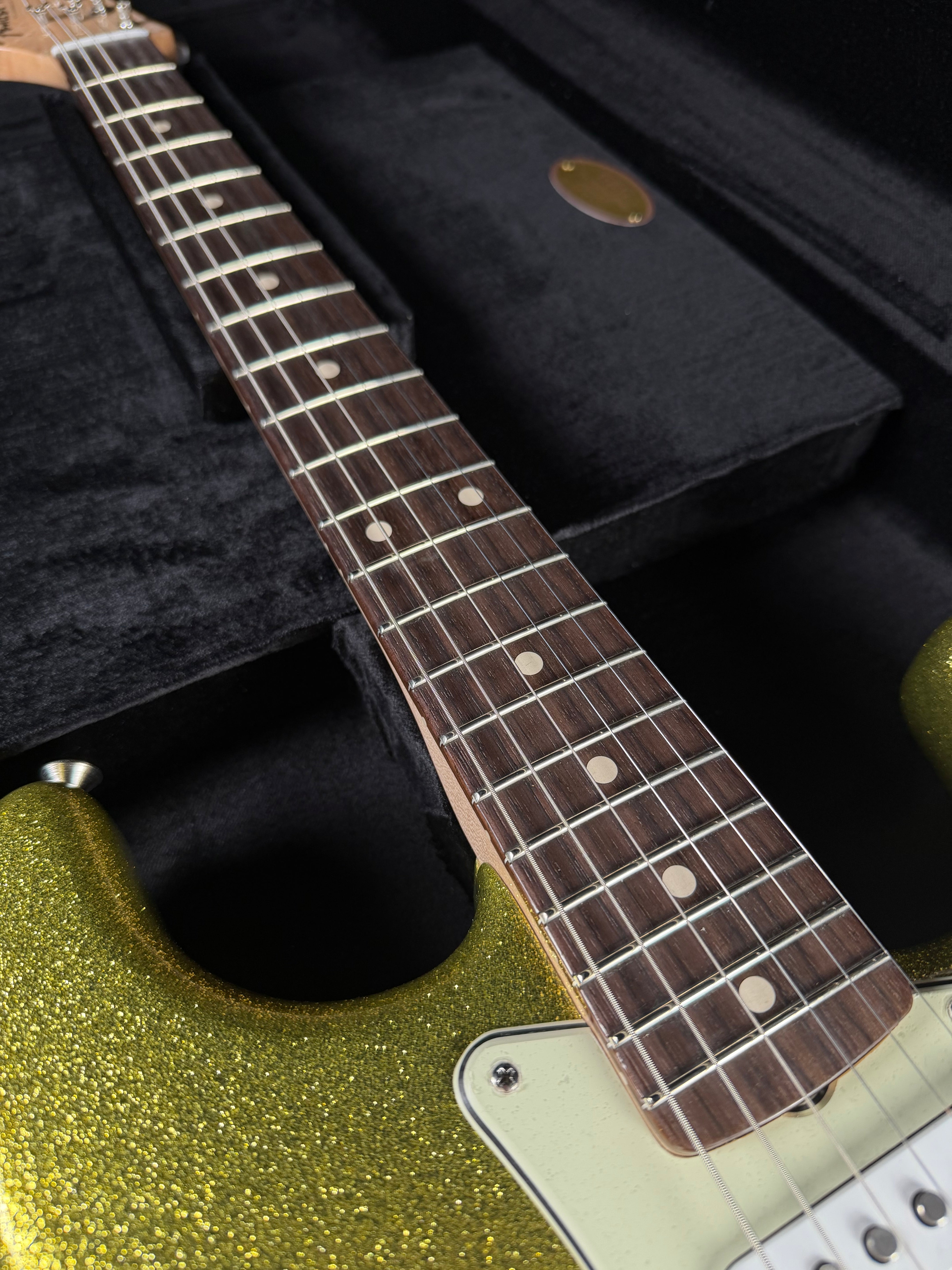 Fender Custom Shop Dick Dale Stratocaster - Chartreuse Sparkle