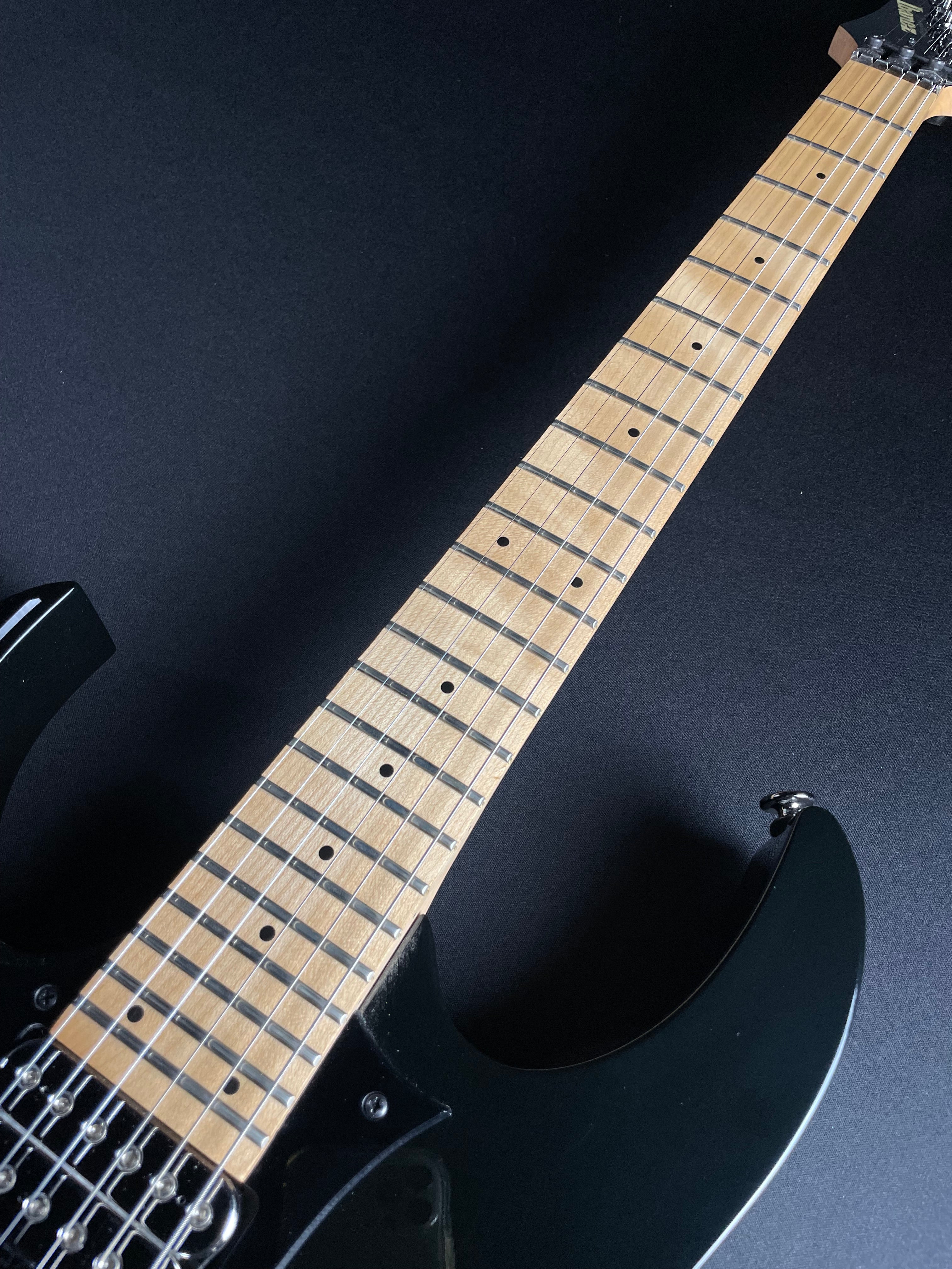 Ibanez Prestige RG1550ML, w/OHSC - Black MIJ (2009) - Metronome Music Inc.