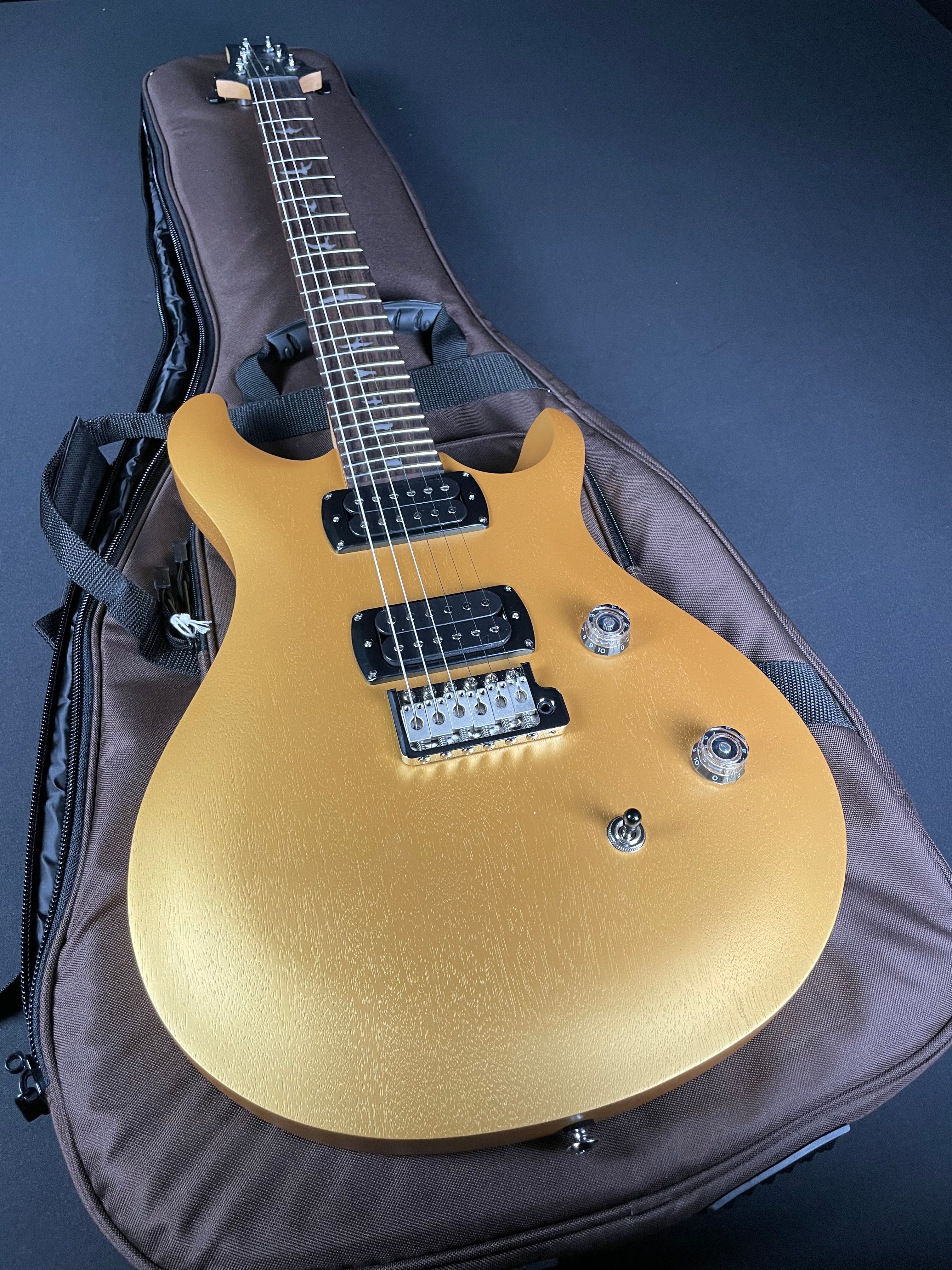 PRS SE CE 24 Standard w/Gig Bag - Metallic Gold (2025)