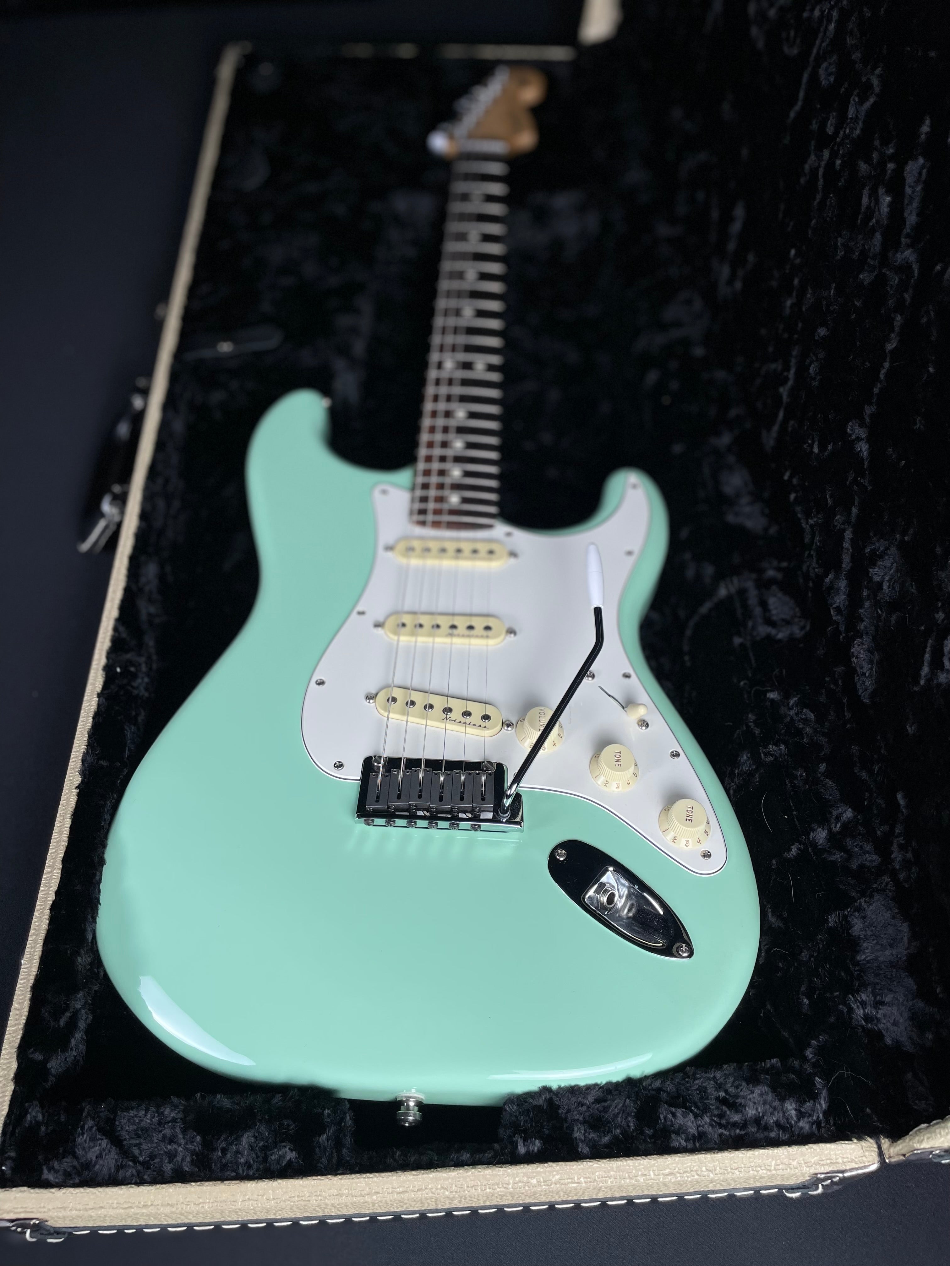 Fender Jeff Beck Stratocaster, Rosewood w/OHSC - Surf Green (2021)